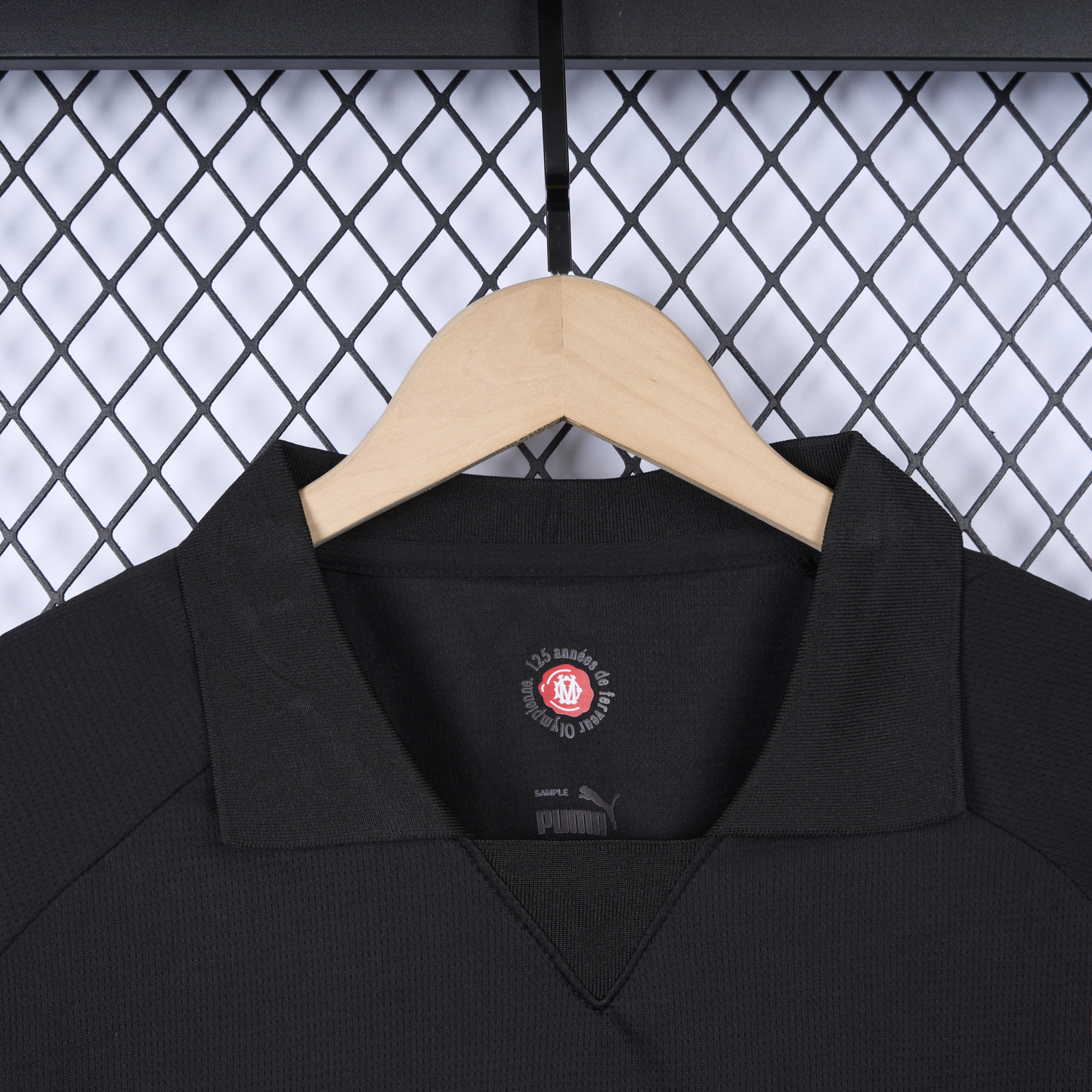 Marseille 24-25 125th Anniversary Black Jersey - Fans Version - Unitedfutballjersey