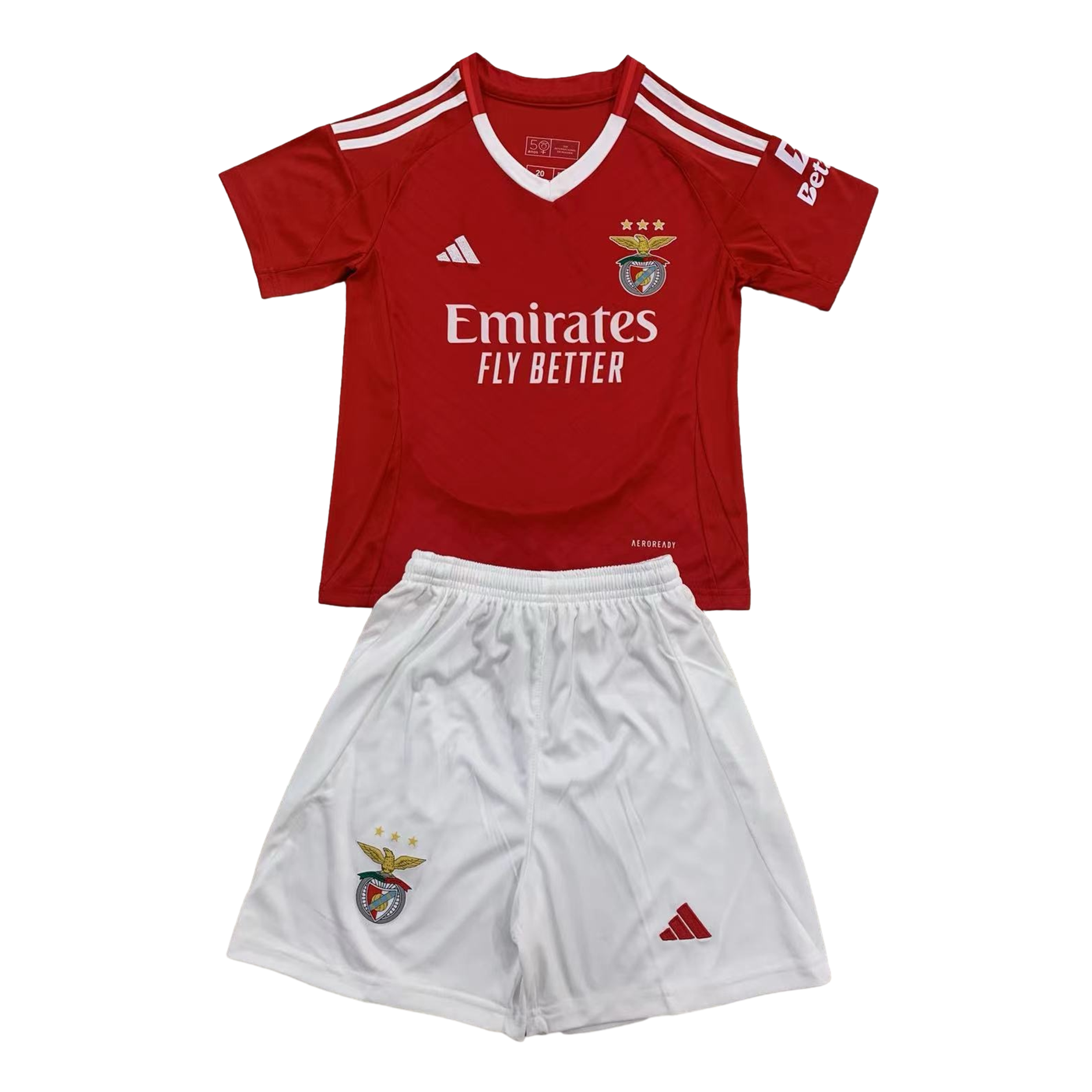 Benfica 24-25 Home Stadium Kids Kit - Unitedfutballjersey