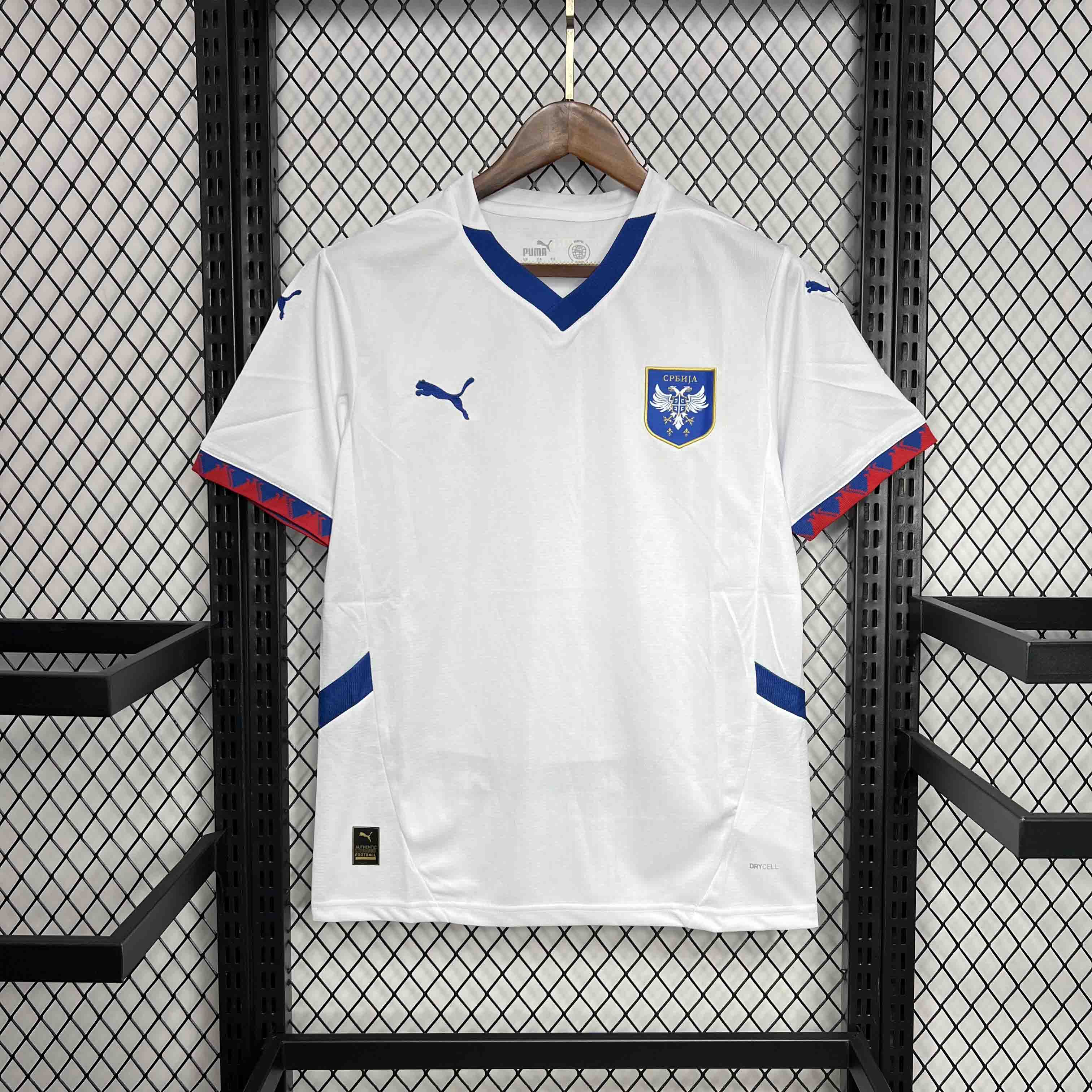Serbia 2024 Away Jersey - Fans Version - Unitedfutballjersey