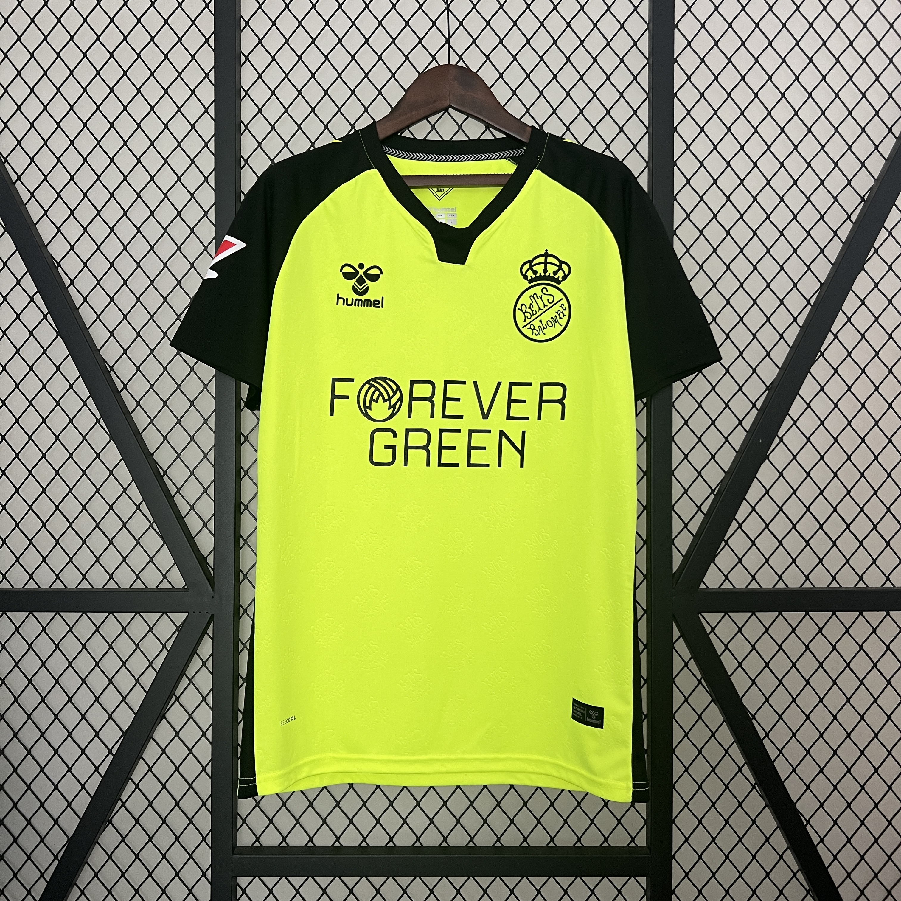 Real Betis 24-25 Away Jersey with Sponsor - Fans Version - Unitedfutballjersey