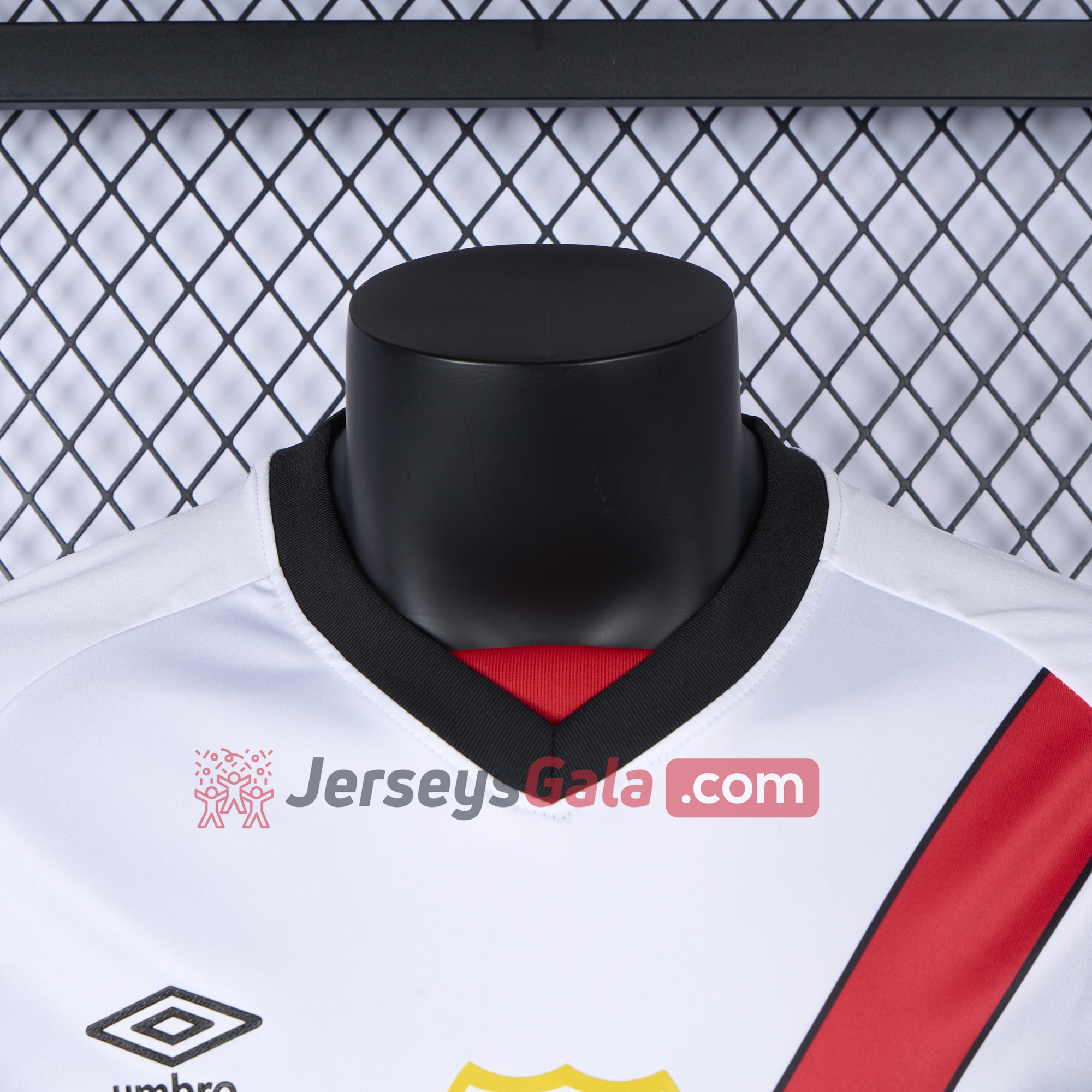 Rayo Vallecano 24-25 Home Jersey - Player Version - Unitedfutballjersey