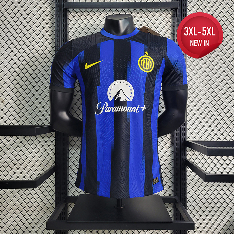 Inter Milan 23-24 Home Stadium Jersey - Player Version - Unitedfutballjersey