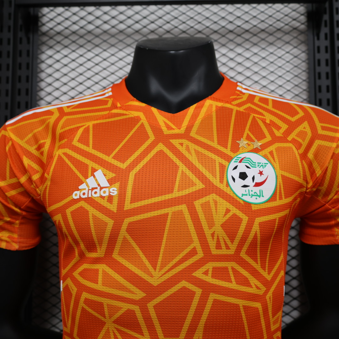 Algeria 23-24 Orange Jersey - Player Version - Unitedfutballjersey