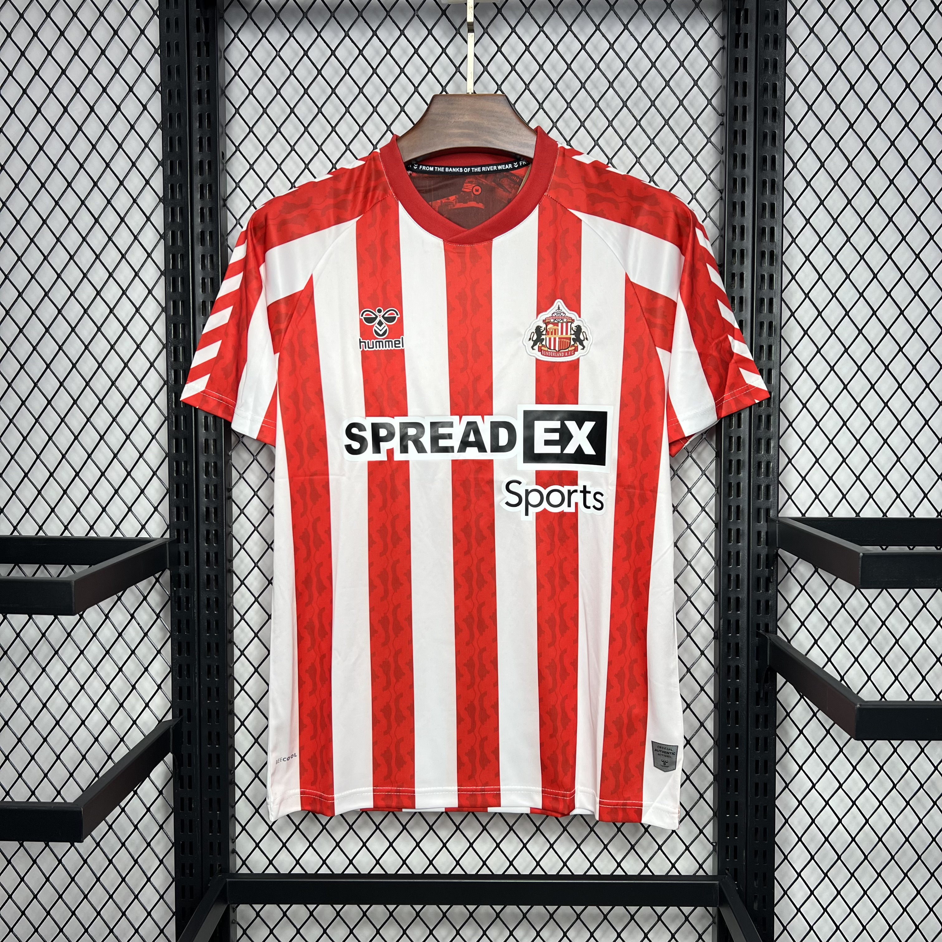 Sunderland 24-25 Home Stadium Jersey - Fans Version - Unitedfutballjersey