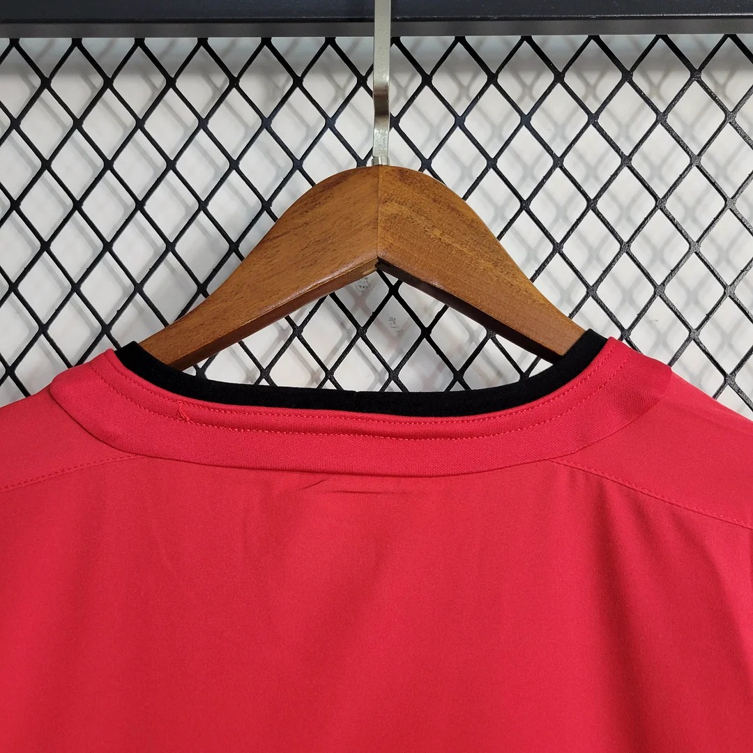 Retro Manchester United 02-04 Home Long Sleeve Jersey - Unitedfutballjersey