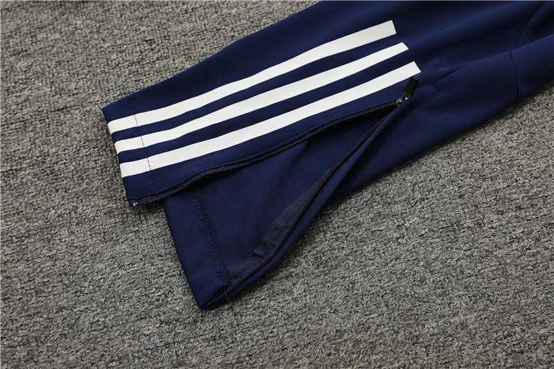 Manchester United 23-24 Long Sleeve Training Set -Blue - Unitedfutballjersey