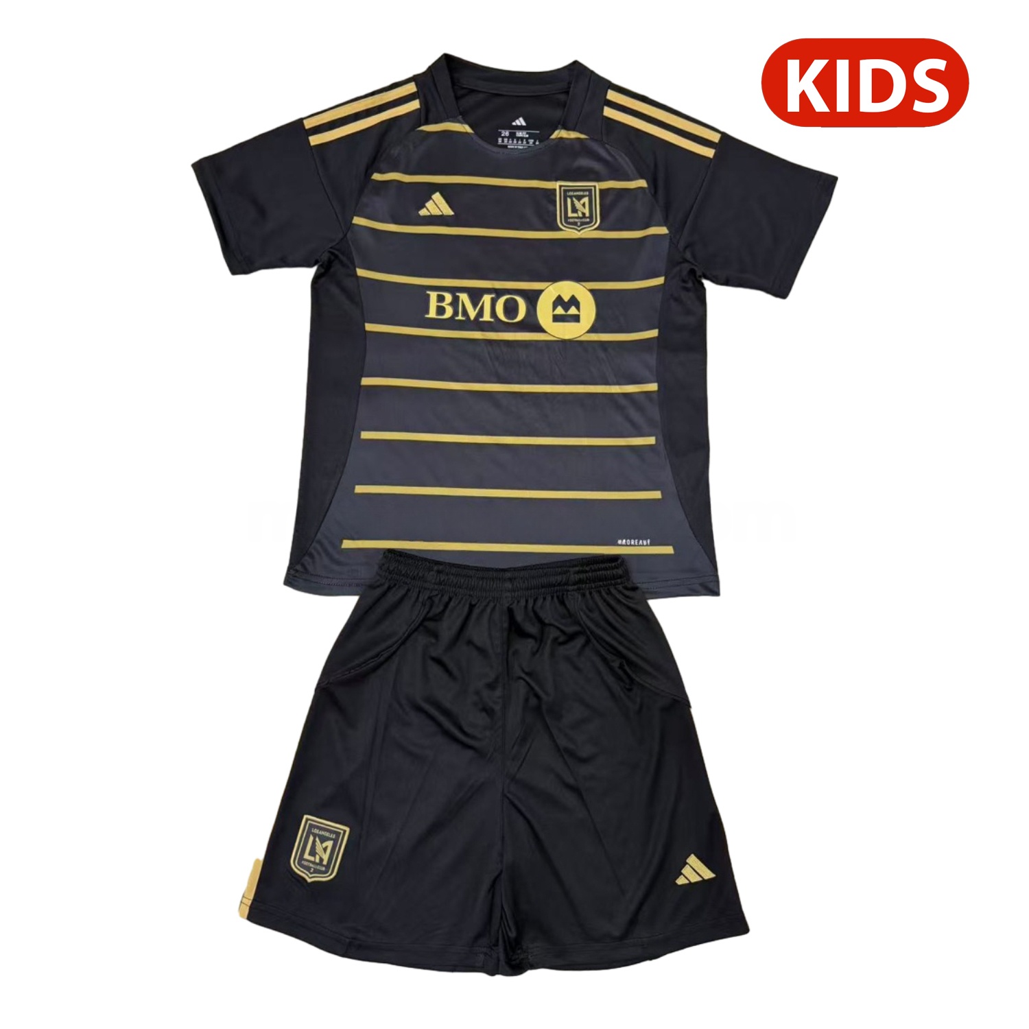 Los Angeles FC 25-26 Home V2 Kids Kit - Unitedfutballjersey