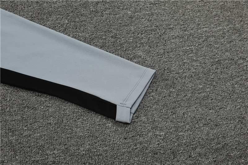 Paris Saint-Germain PSG 23-24 Long Sleeve Training Set -Light Gray - Unitedfutballjersey