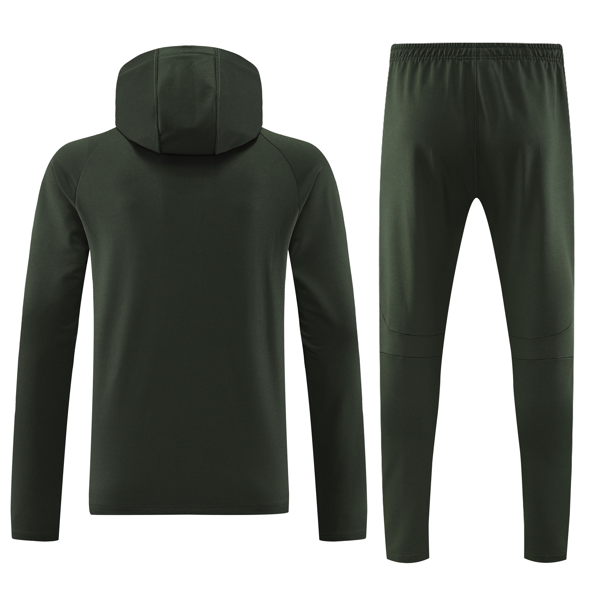 B.A.R.S.A 23-24 Men's Training Hoodie + Pants - Green - Unitedfutballjersey