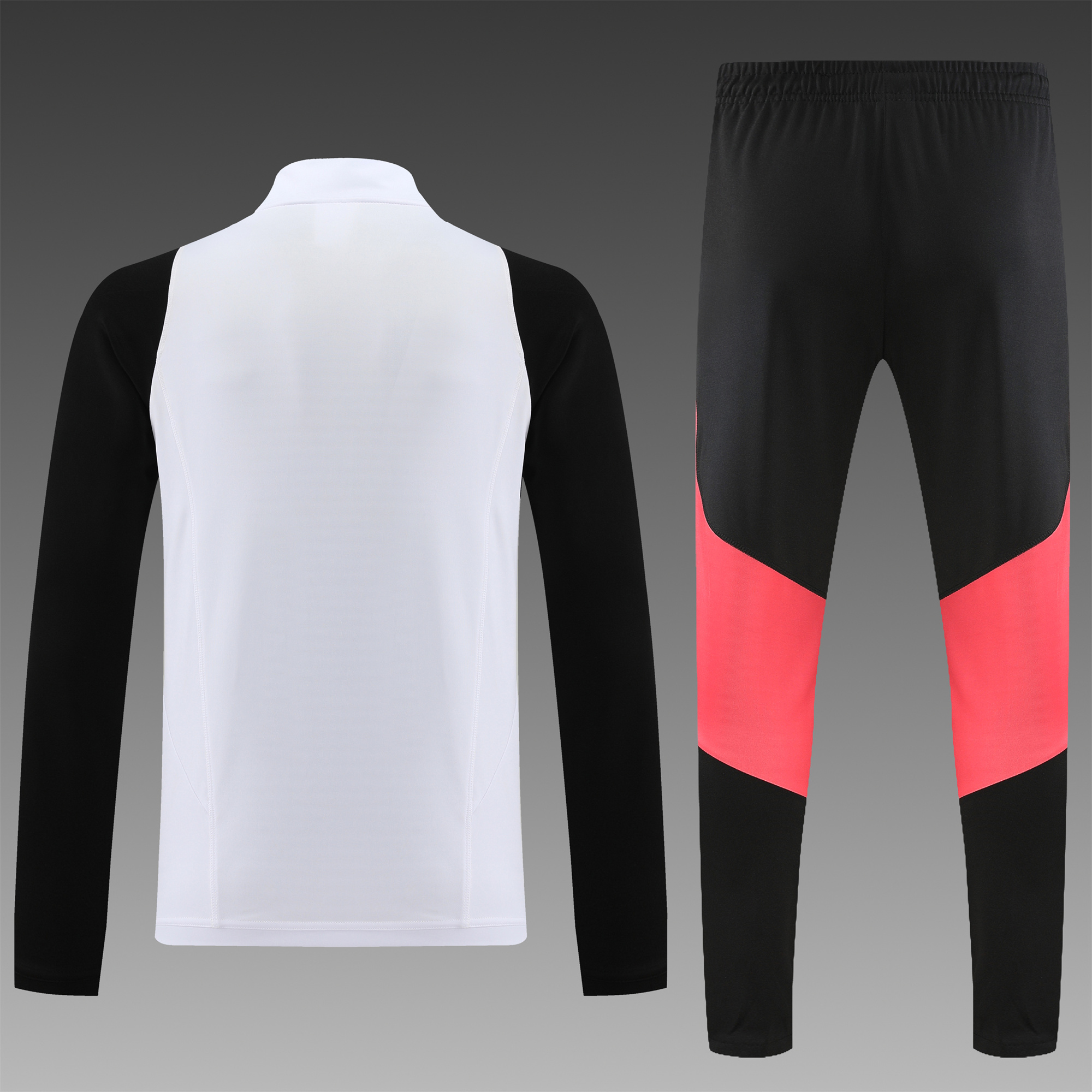 Juventus 23-24 Long Sleeve Training Set White Red - Unitedfutballjersey