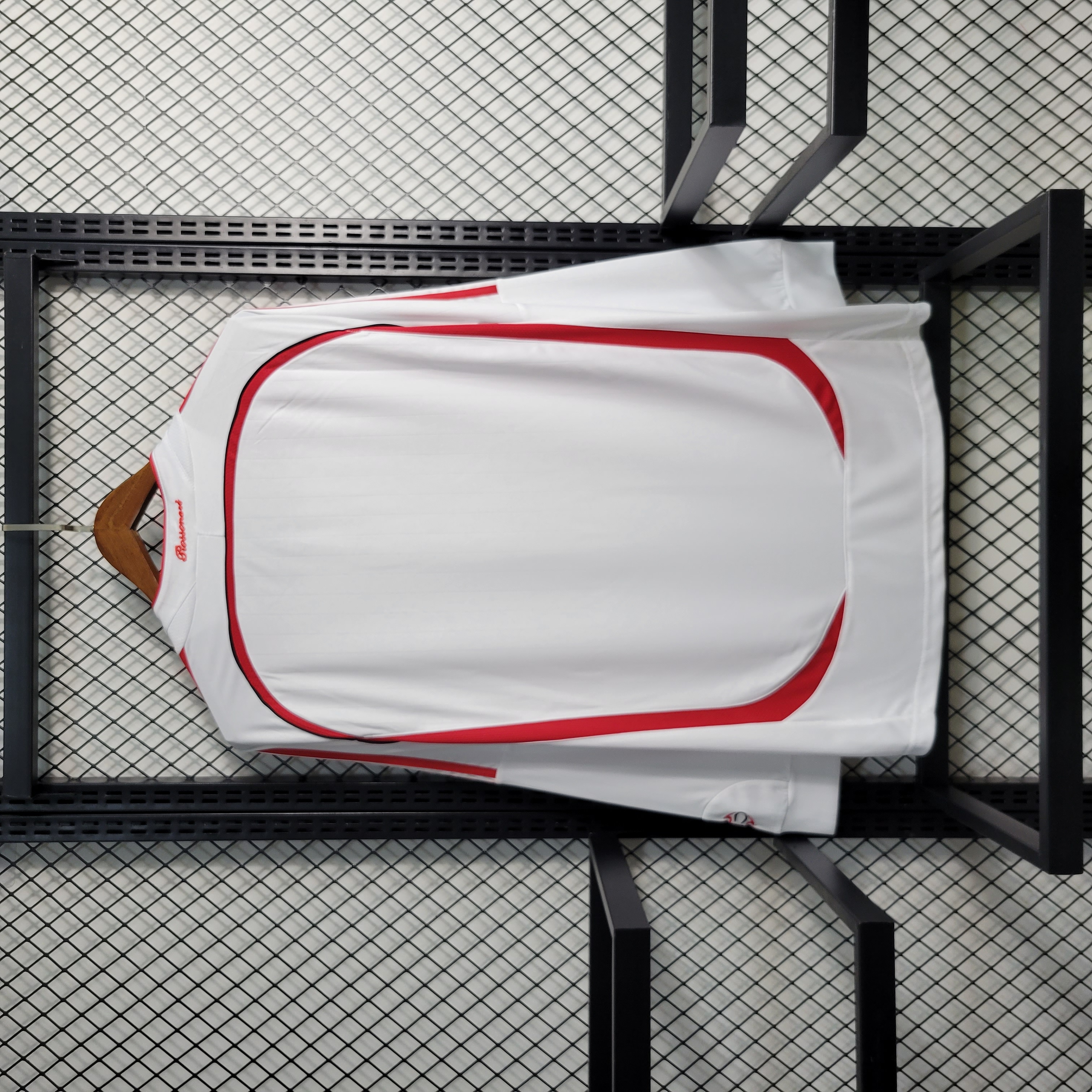 Retro AC Milan 06-07 Away Stadium Long Sleeve Jersey - Champions League Final - Unitedfutballjersey