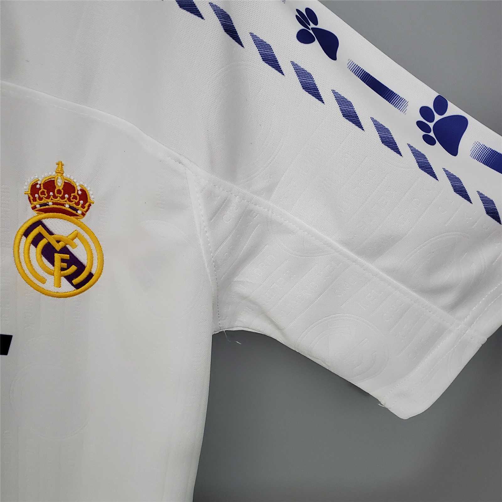 Real Madrid Retro 96-97 Home Stadium Jersey - Unitedfutballjersey