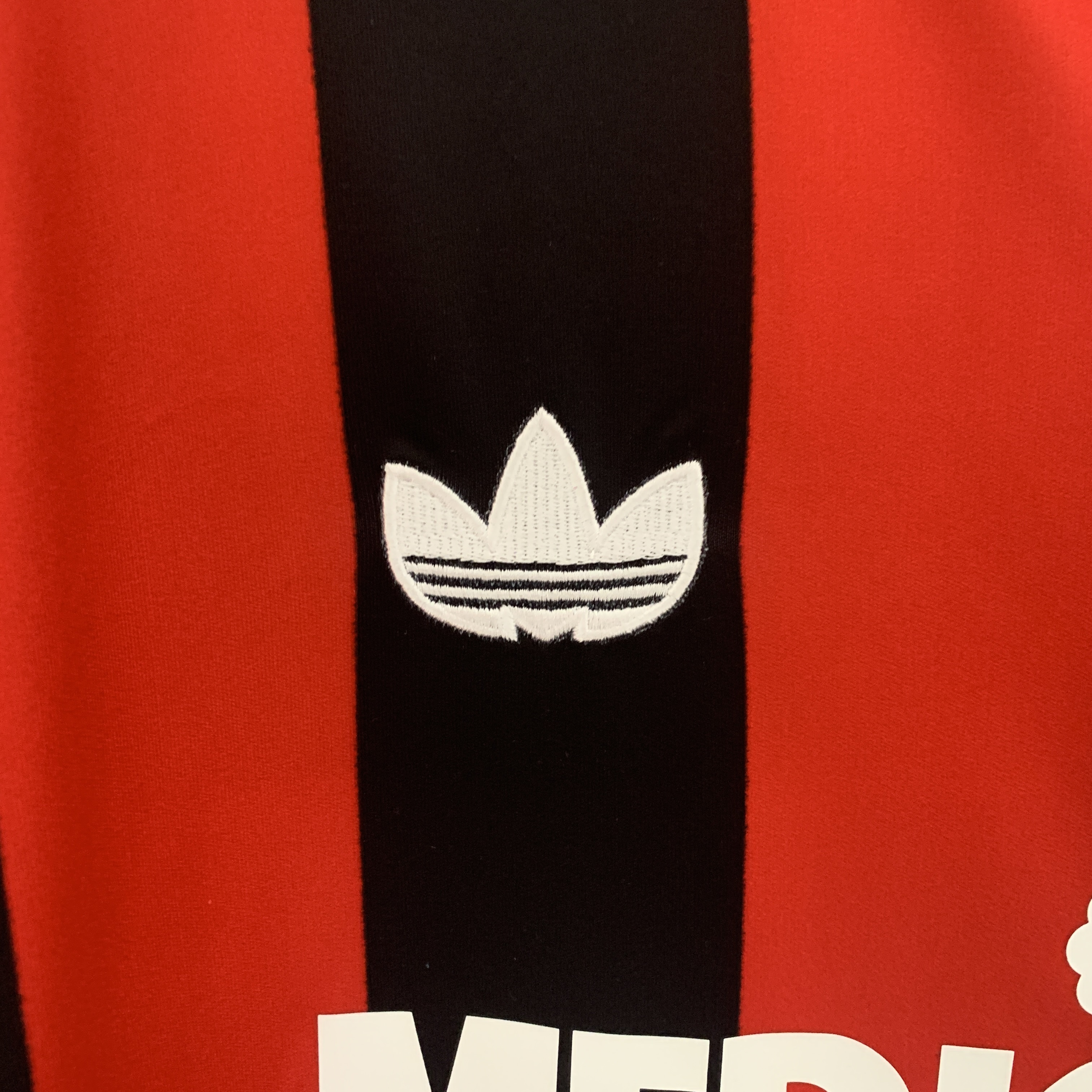 Retro AC Milan 90-91 Home Stadium Jersey - Unitedfutballjersey