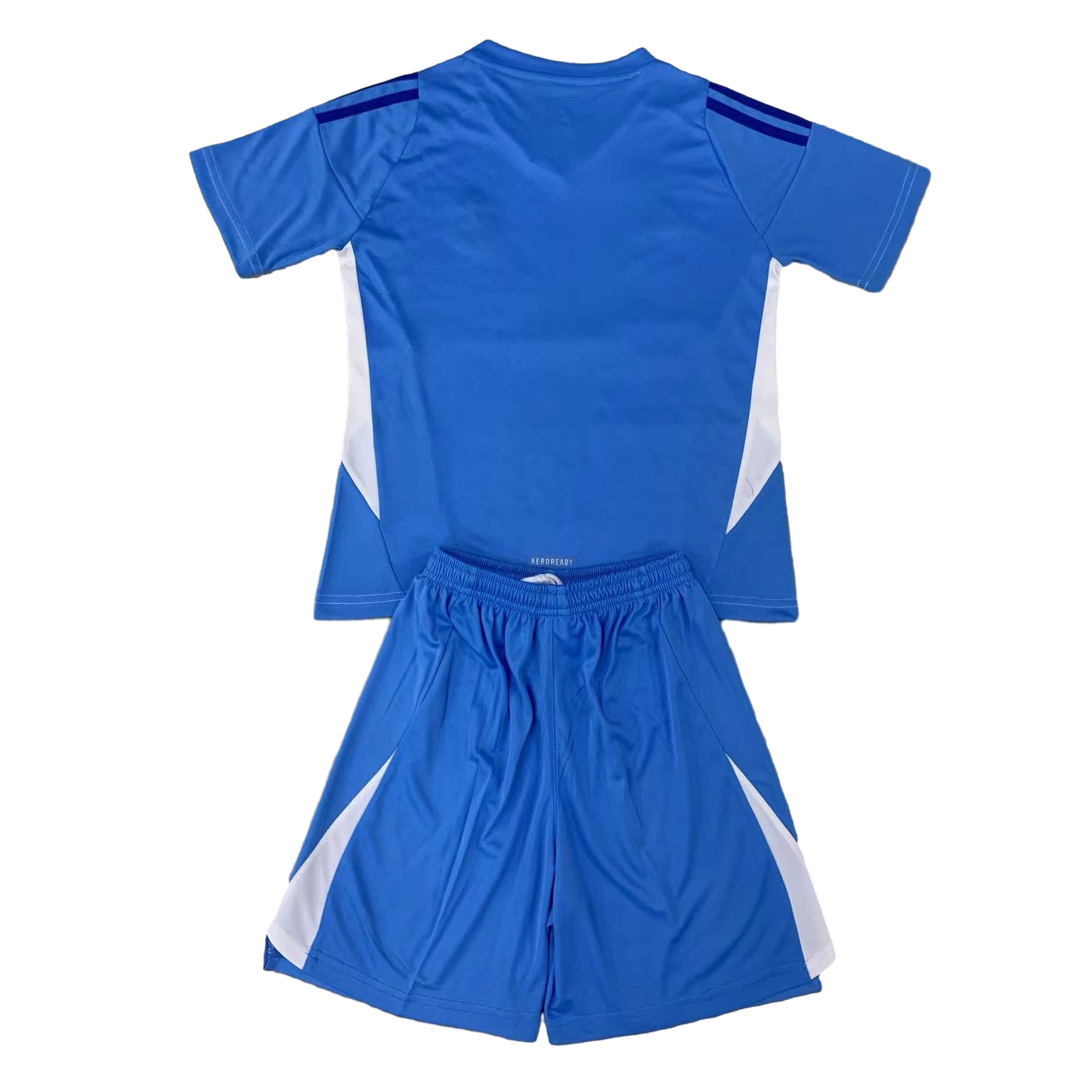 Real Madrid 24-25 Goalkeeper Kids Kit - Lake Blue - Unitedfutballjersey