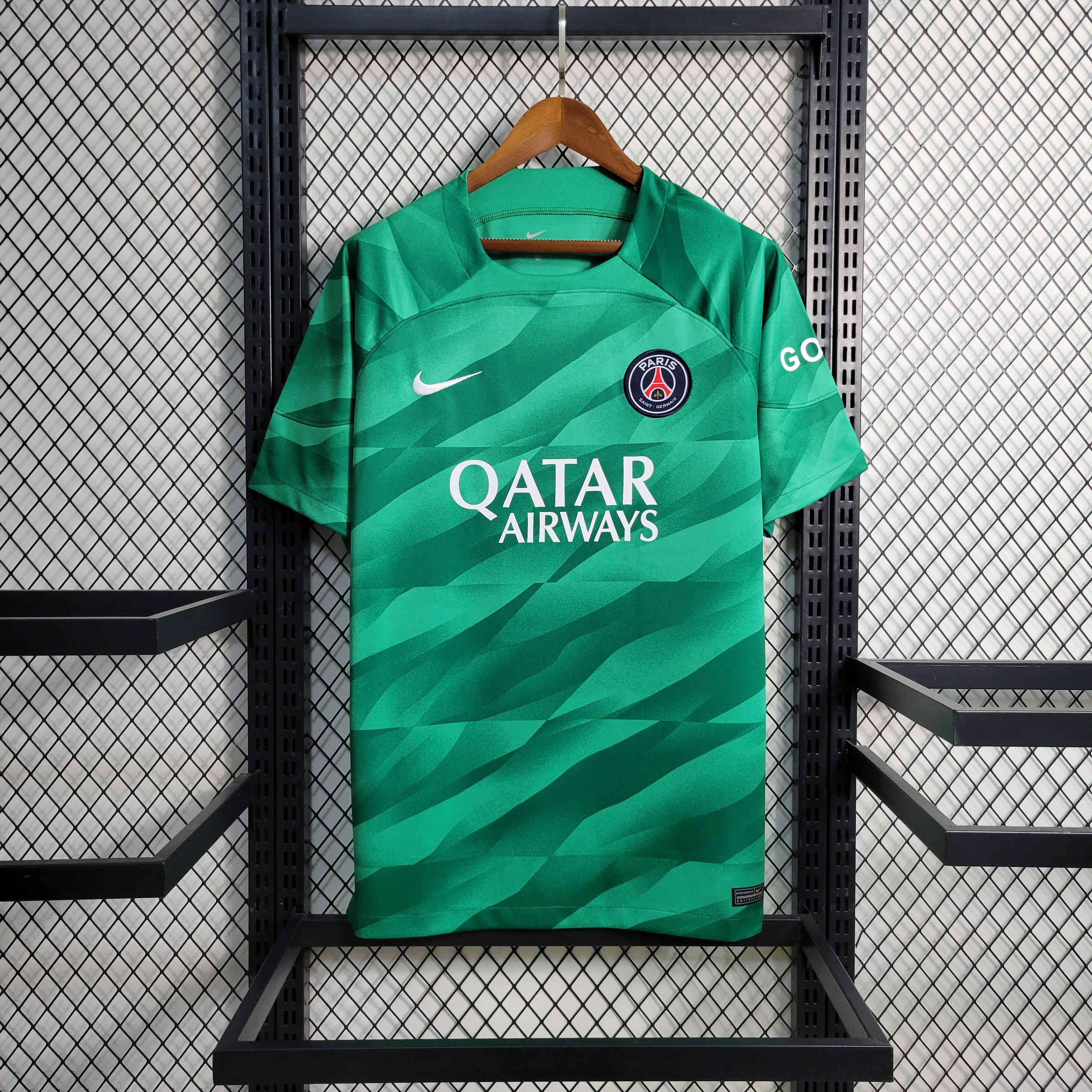 23/24 Paris Saint-Germain PSG Green Goalkeeper Jersey - Fans Version - Unitedfutballjersey