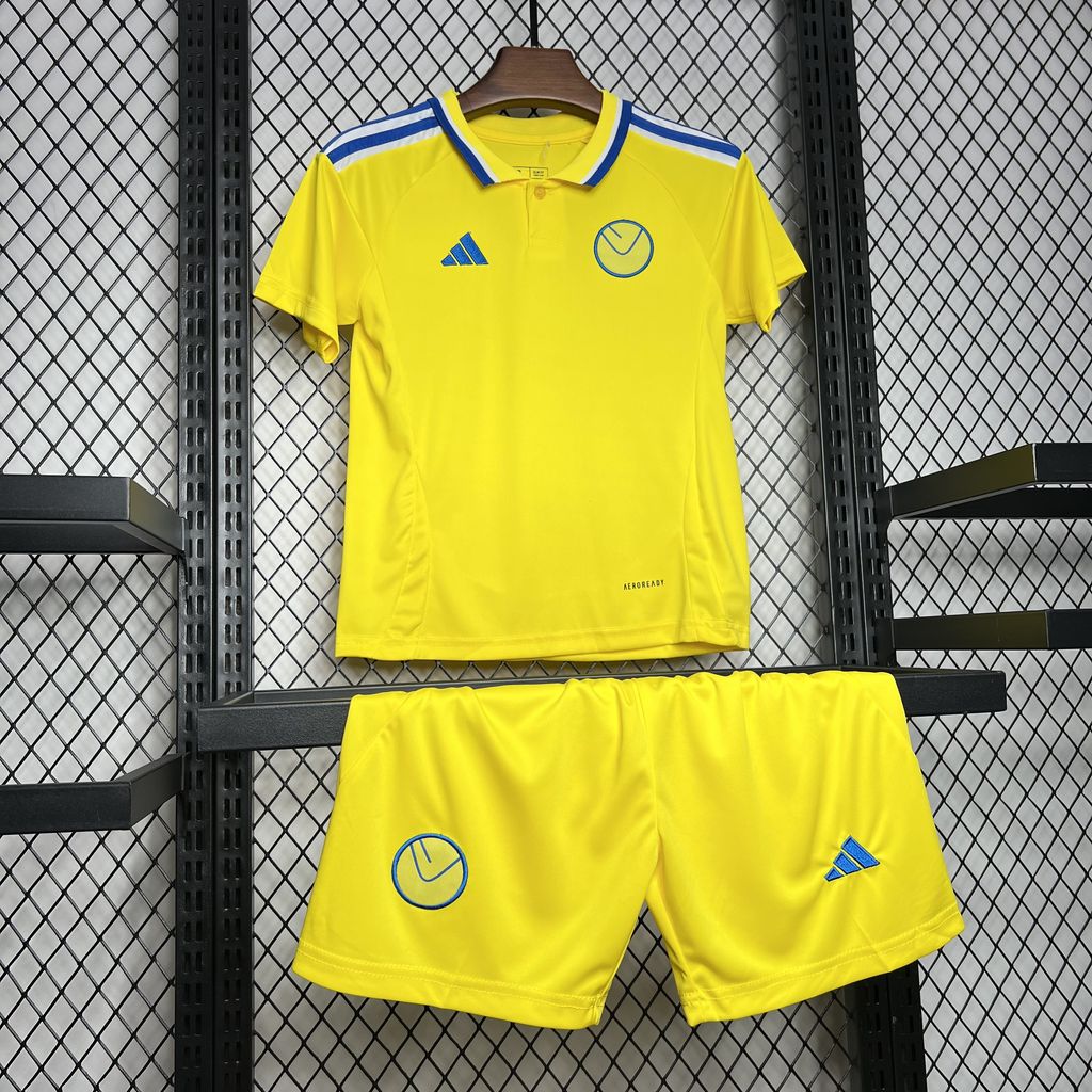 Leeds United 24-25 Away Kids Kit - Unitedfutballjersey