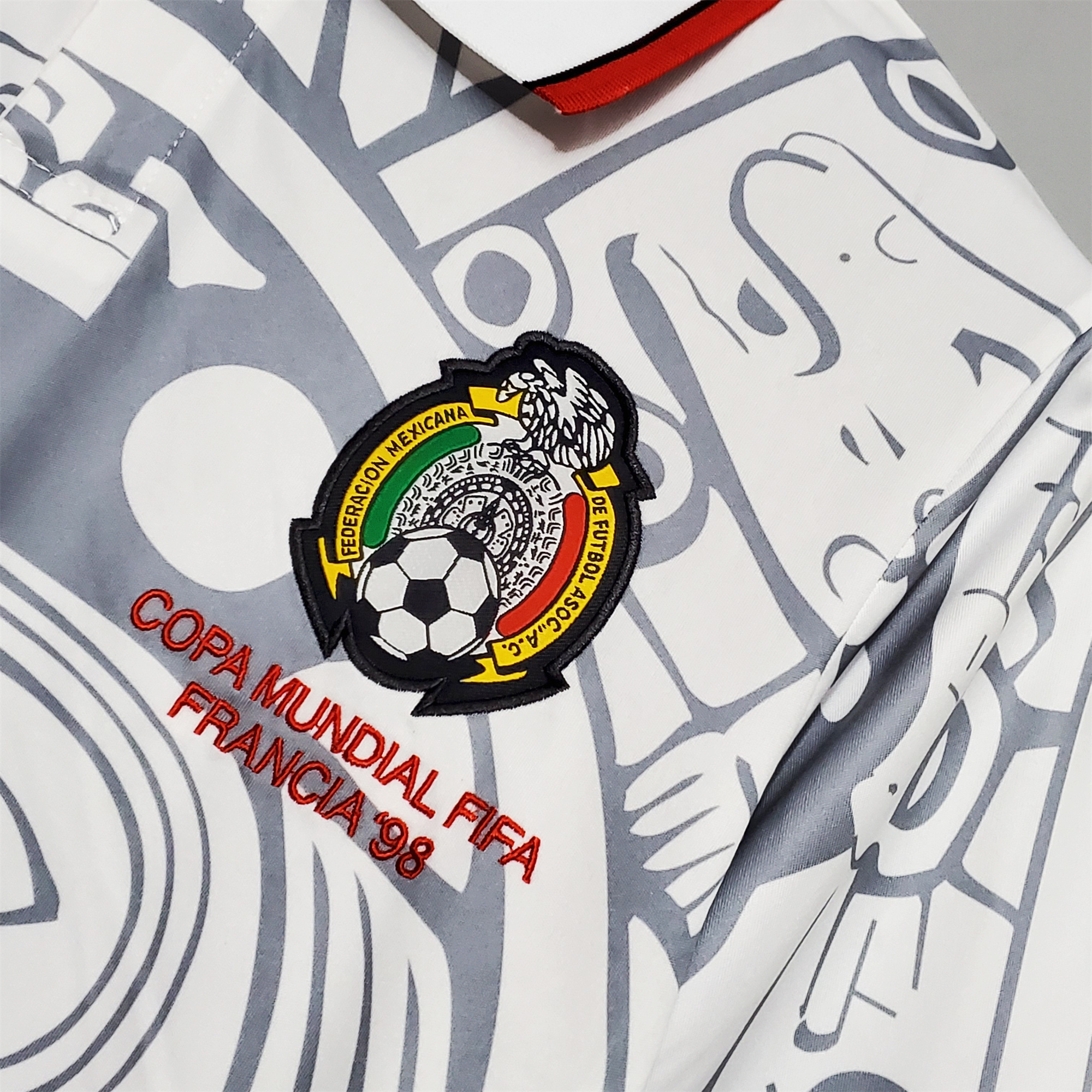 Retro Mexico 1998 Away Jersey - Unitedfutballjersey