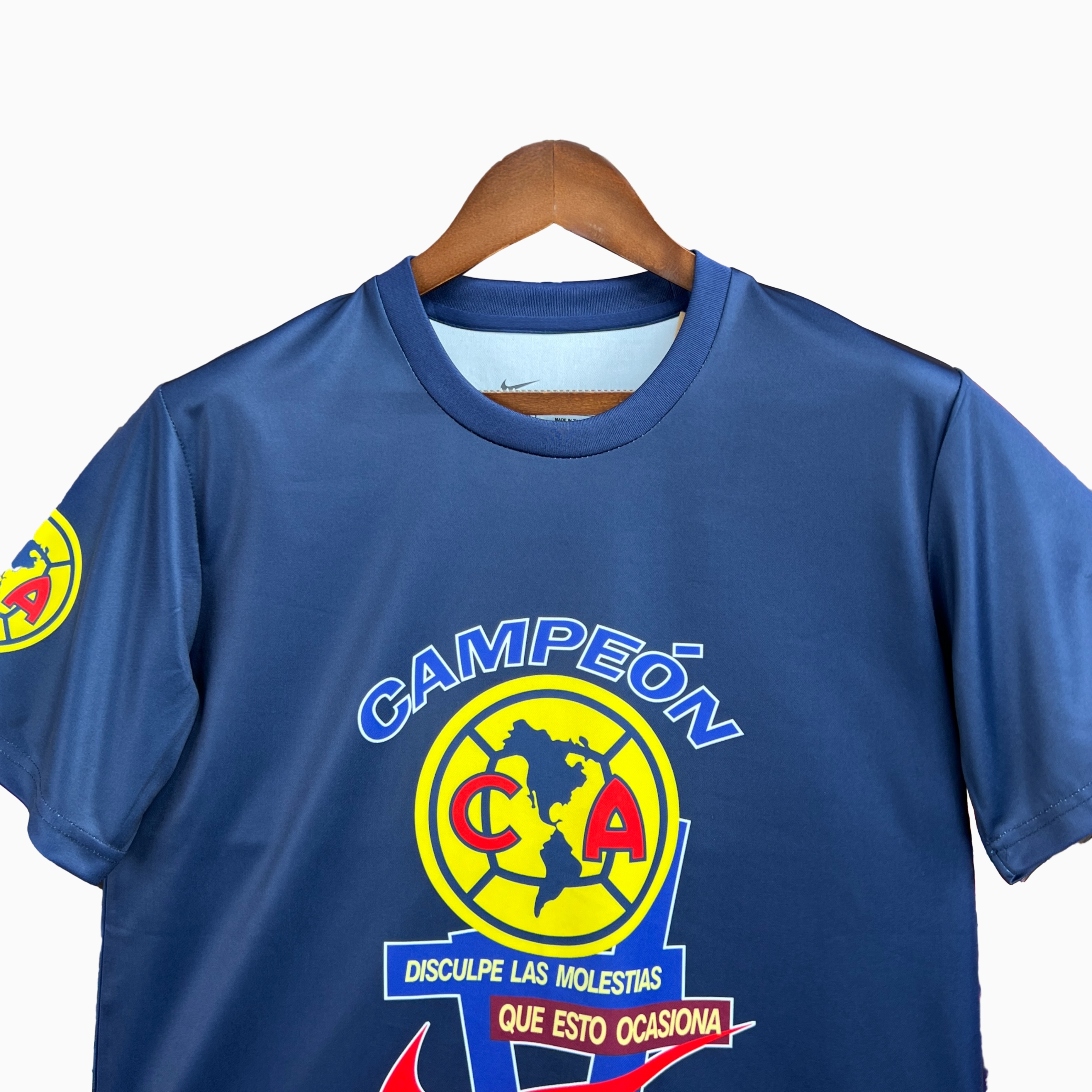 América 23-24 Champion Commemorative Edition Jersey - Fans Version - Blue - Unitedfutballjersey