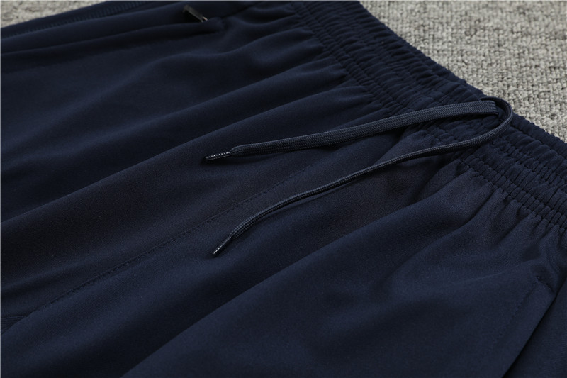 Real Madrid 23-24 Long Sleeve Training Set -White and Black - Unitedfutballjersey