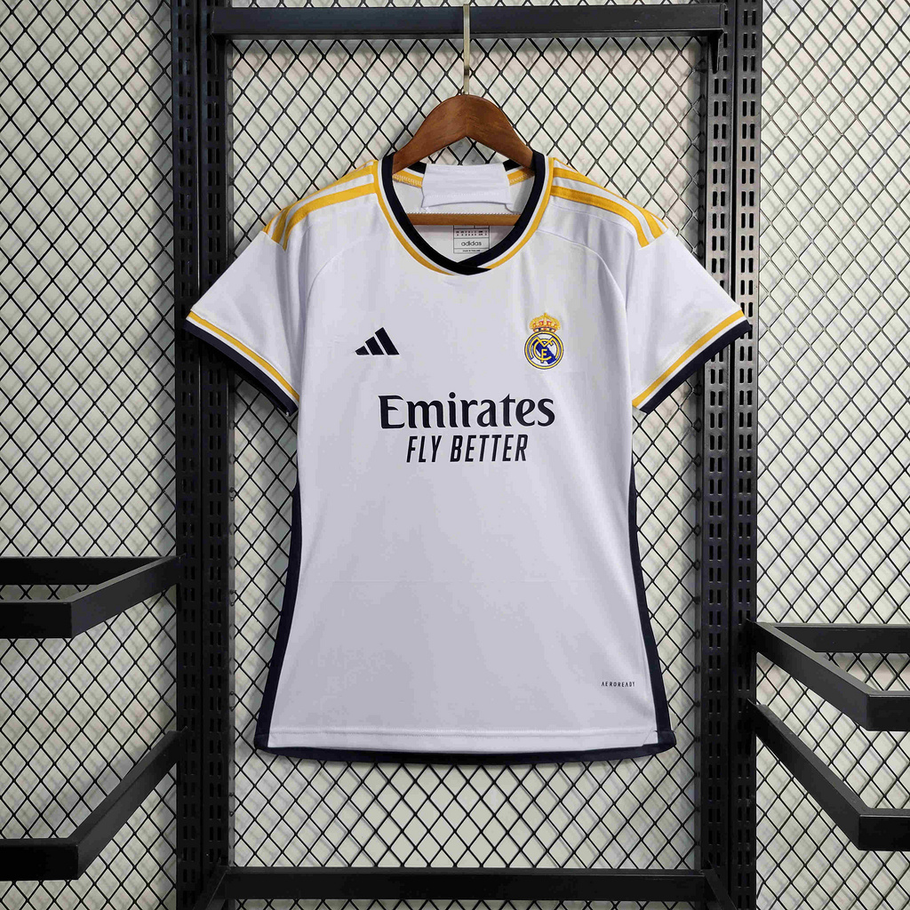 23-24 Real Madrid Home Jersey - Woman Version - Unitedfutballjersey