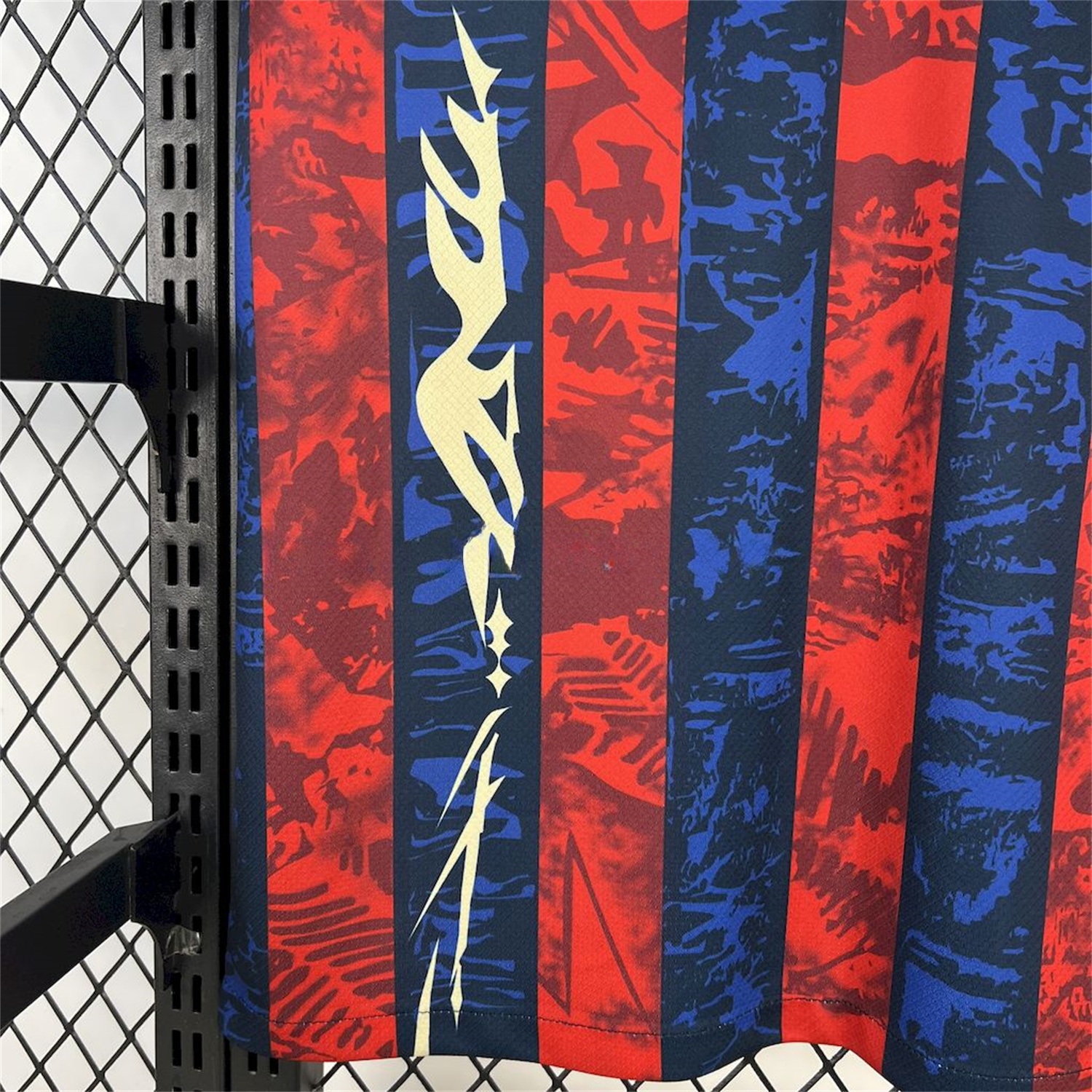 Barcelona 25-26 Red & Blue Random Graffiti Pattern Jersey - Fans Version - Unitedfutballjersey