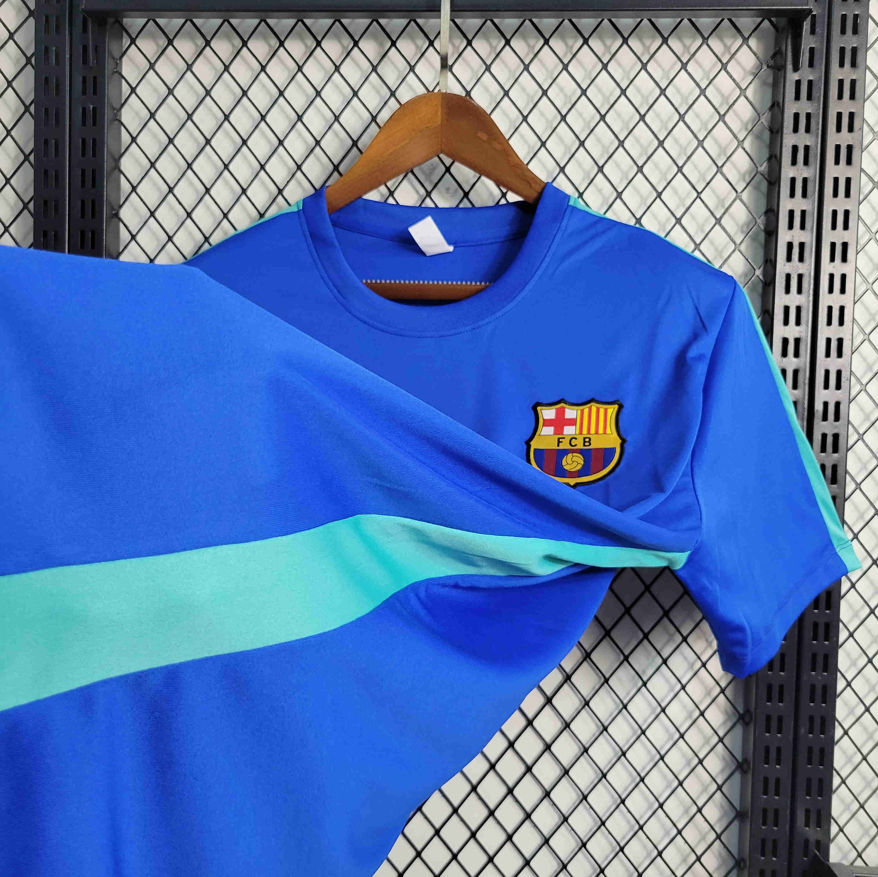 B.A.R.S.A 23/24 Blue Training Jersey - Fans Version - Unitedfutballjersey