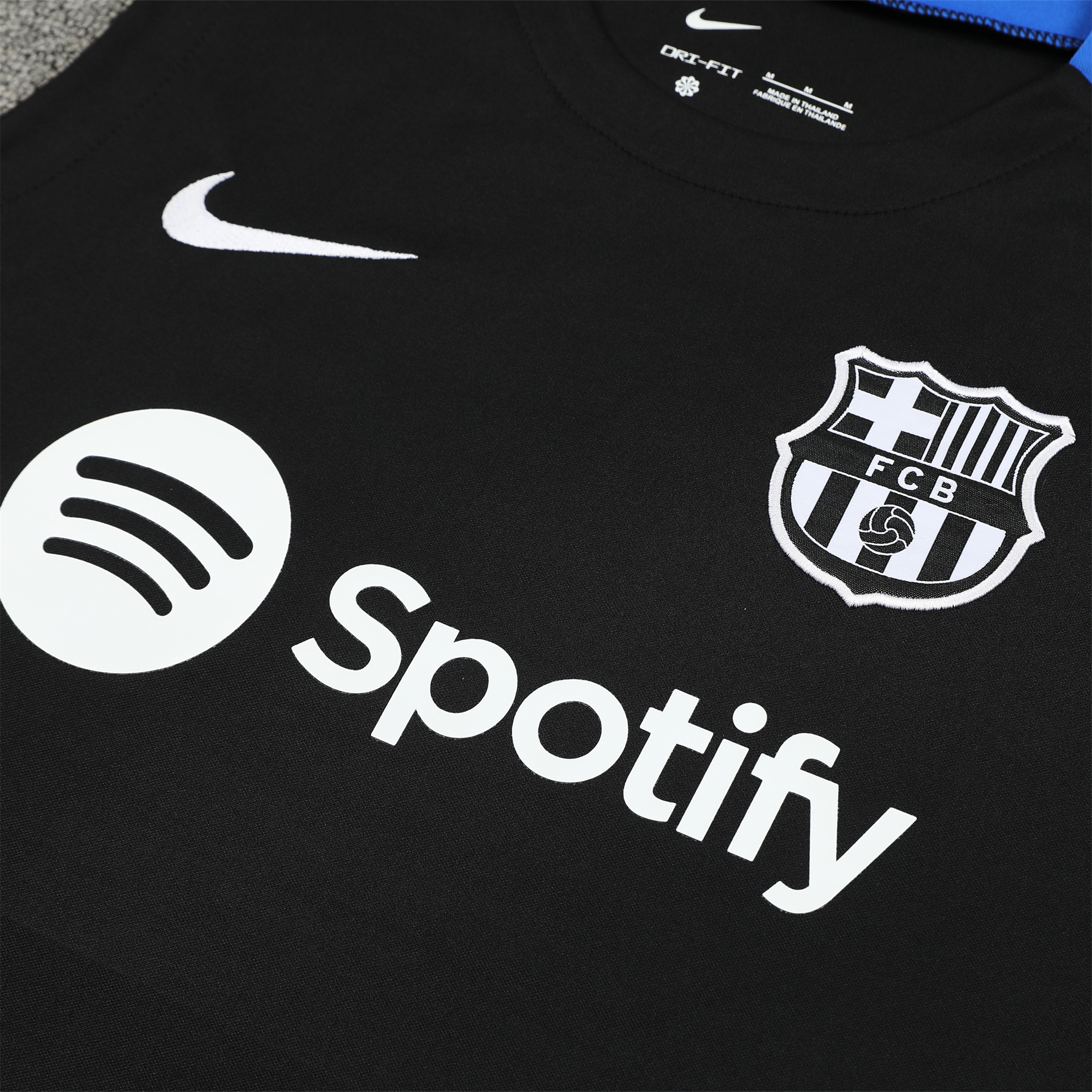 Barcelona 24-25 Training Vest Suit - Black - Unitedfutballjersey