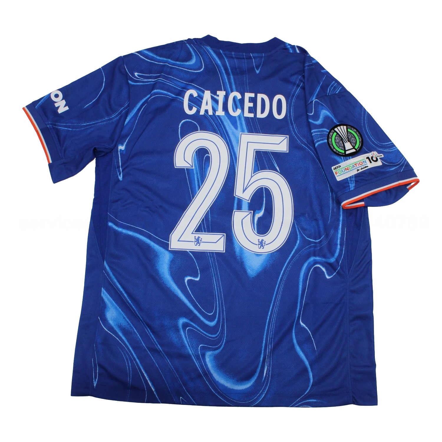 C.H.E.L.S.E.A 24-25 Conference League Final Home Jersey - Fans Version - Unitedfutballjersey