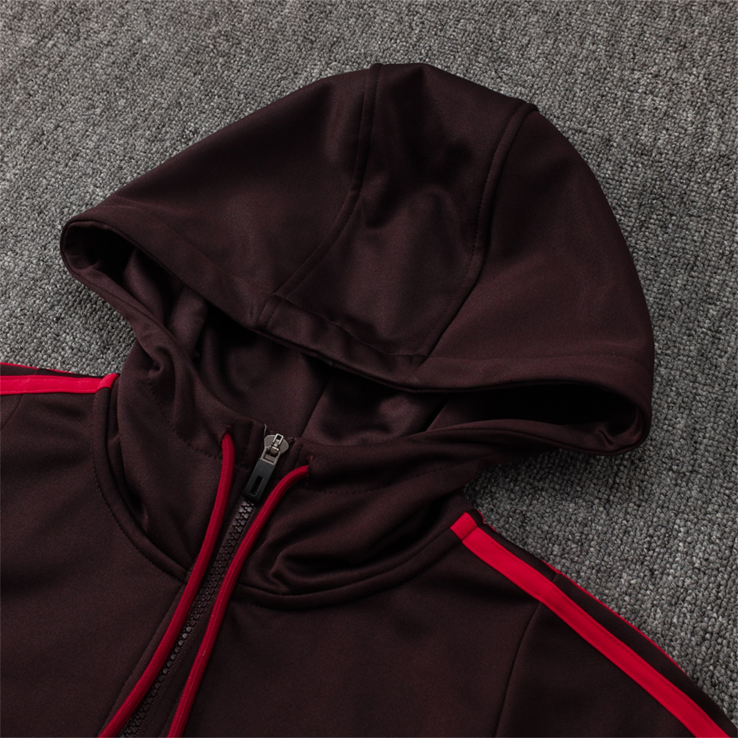 Bayern Munich 24-25 Long Sleeve Training Set - Dark Red - Unitedfutballjersey