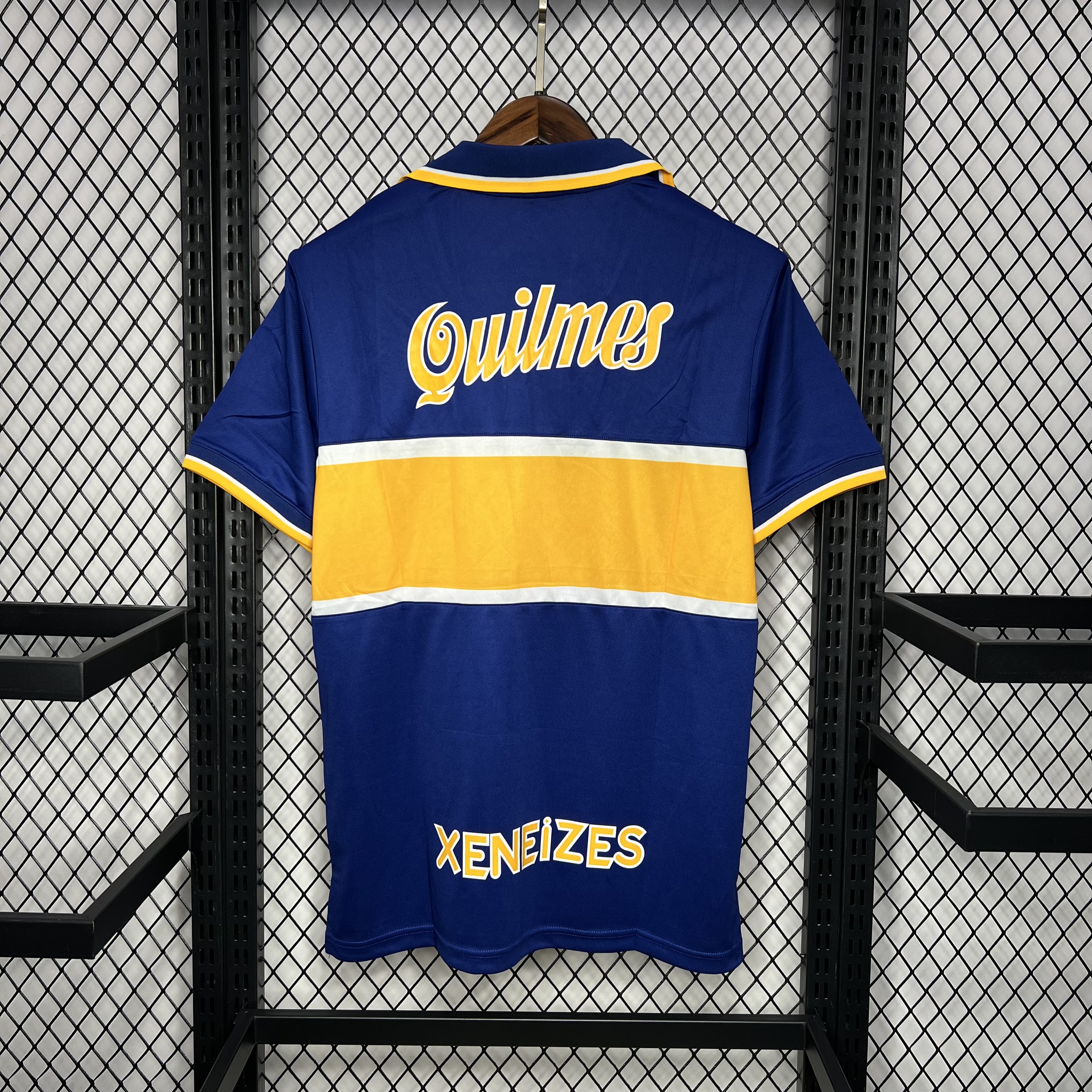 Retro Boca Juniors 1996-97 Home Stadium Jersey - Unitedfutballjersey