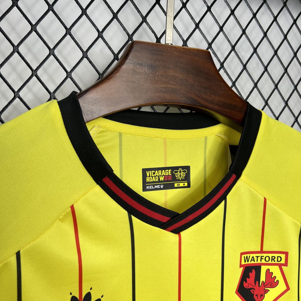 Watford 24-25 Home Stadium Jersey - Fans Version - Unitedfutballjersey