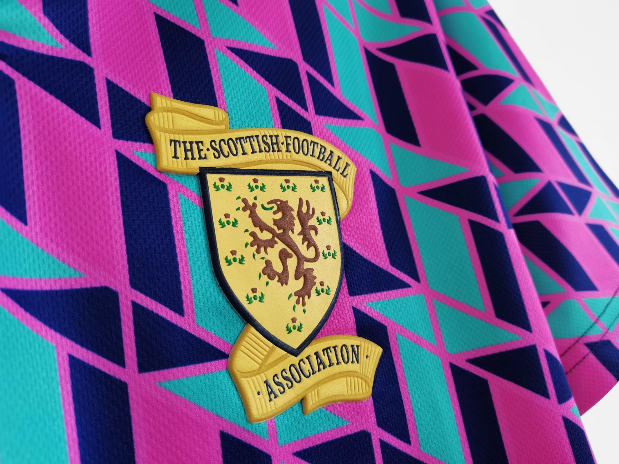 Retro S-c-o.t l.a-n.d 1988-89 Away Jersey - Fans Version - Unitedfutballjersey