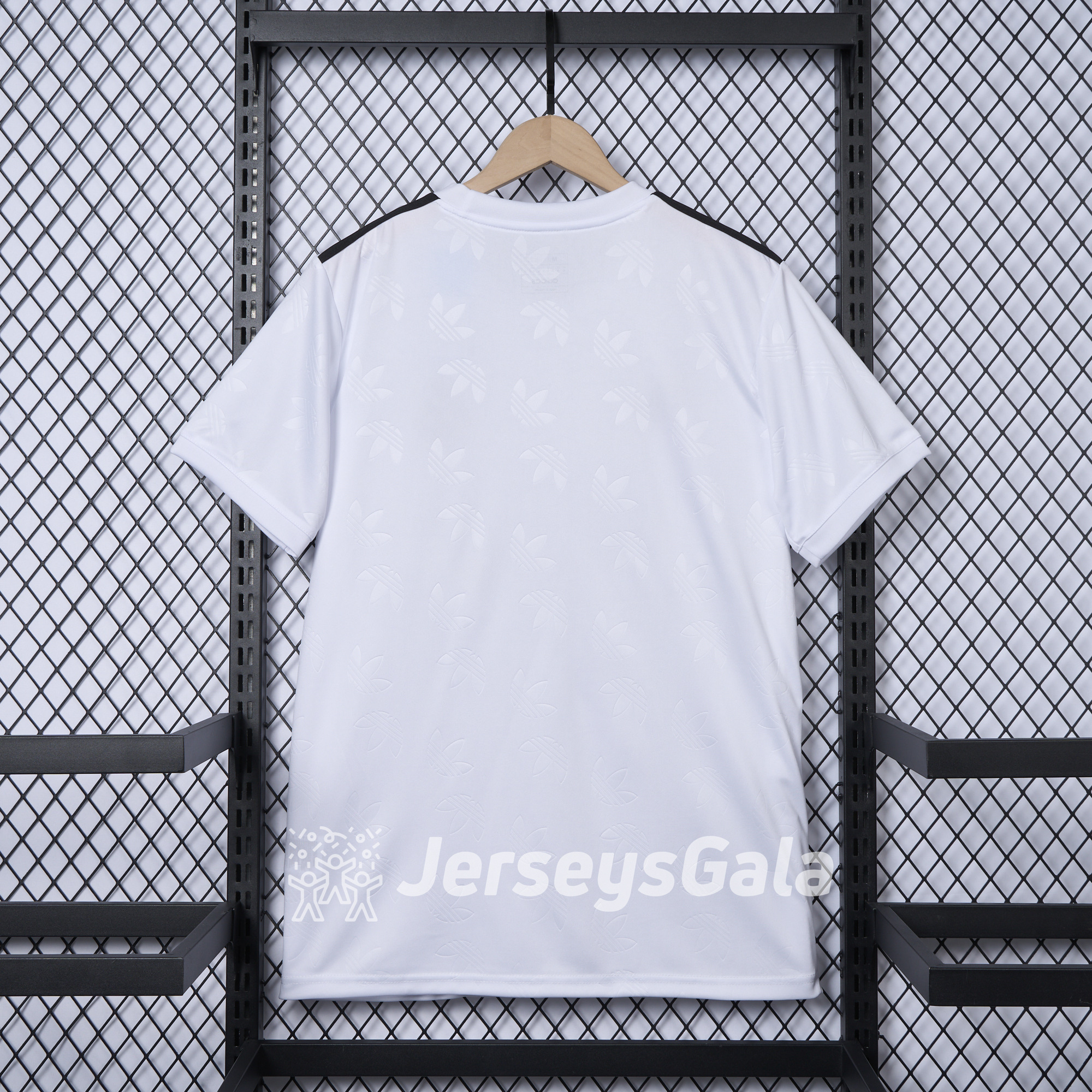 Real Madrid 24-25 Trefoil White Jersey - Fans Version - Unitedfutballjersey