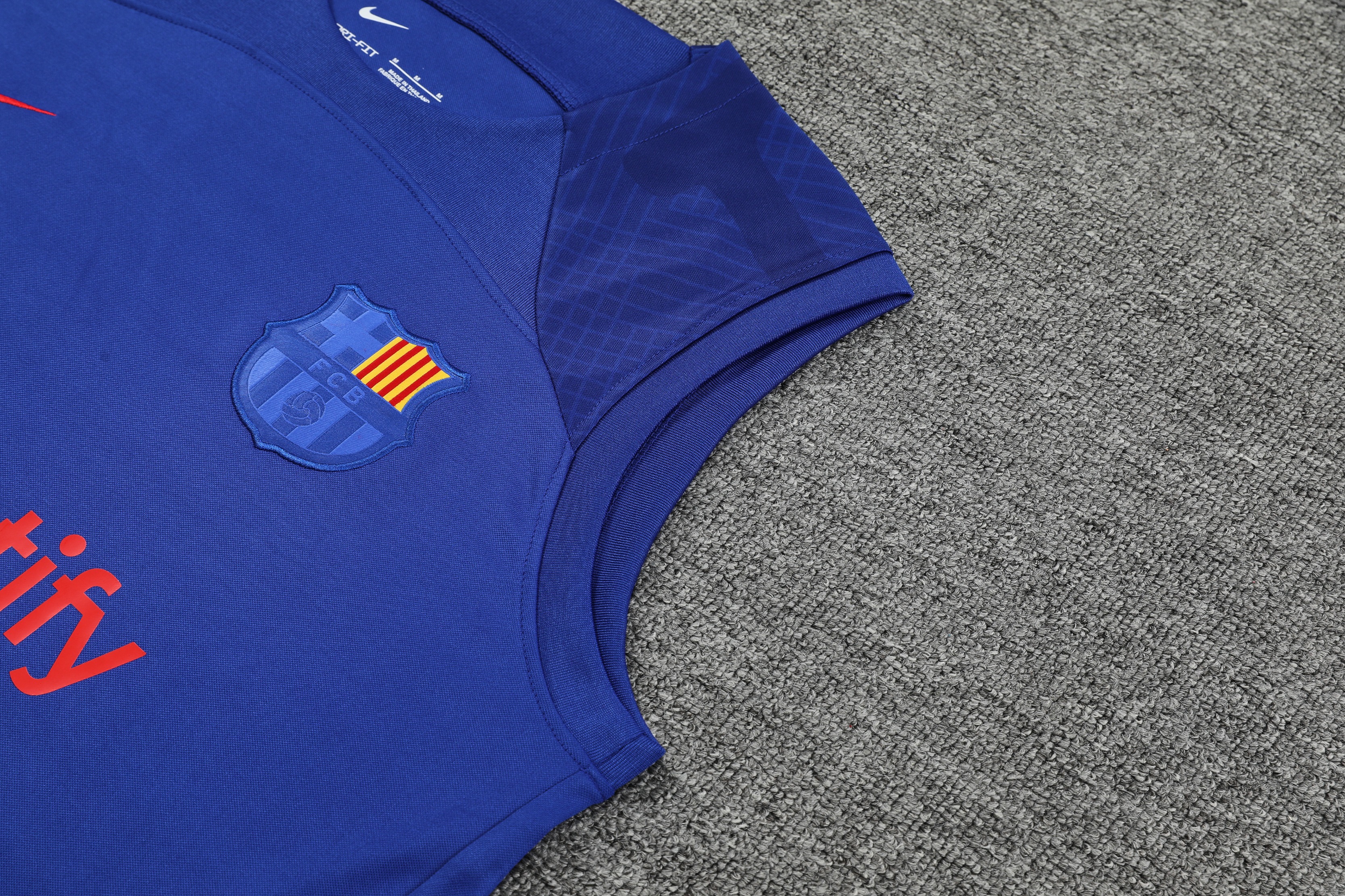 23/24 B.A.R.S.A Blue Training Vest Suit - Unitedfutballjersey