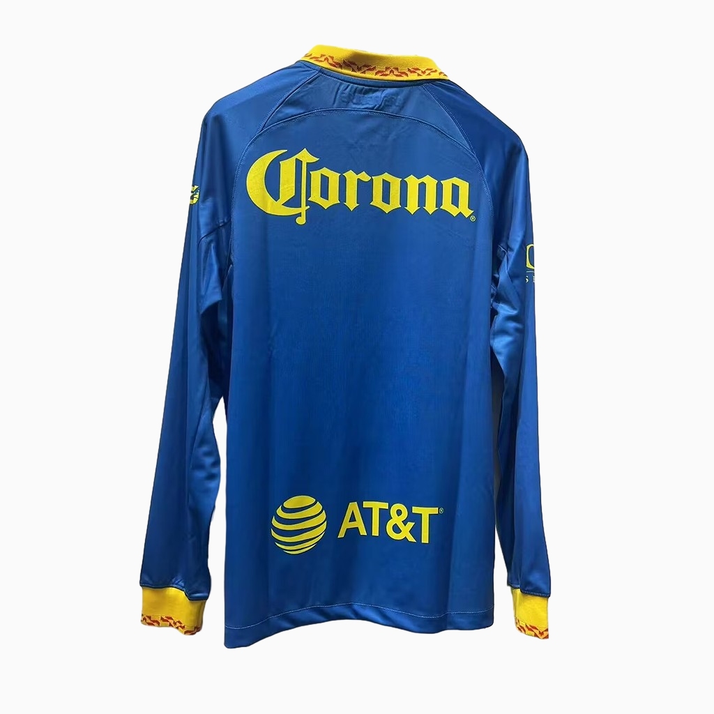 América 23-24 Away Stadium Long Sleeve Jersey - Fans Version - Unitedfutballjersey