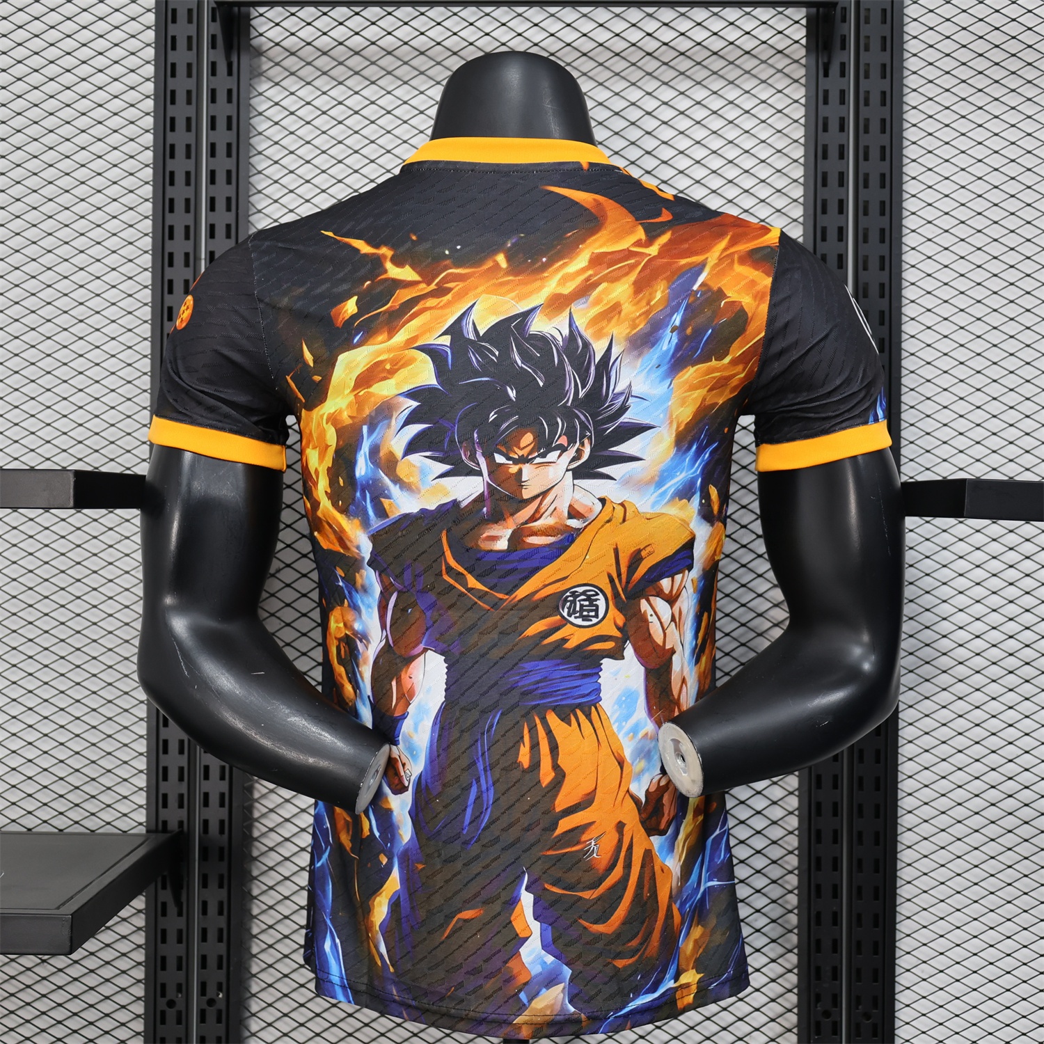 Japan 25-26 Goku Fighting Form Black Special Jersey - Player Version - Unitedfutballjersey