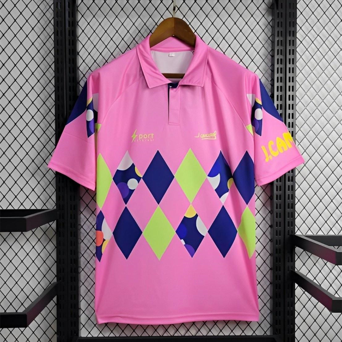 Retro Mexico 1992-93 Goalkeeper Pink Jersey - Unitedfutballjersey