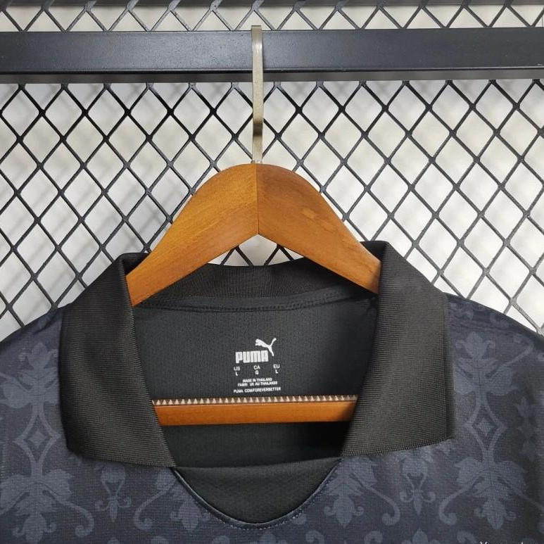 Valencia 24-25 Black Away Jersey - Fans Version - Unitedfutballjersey