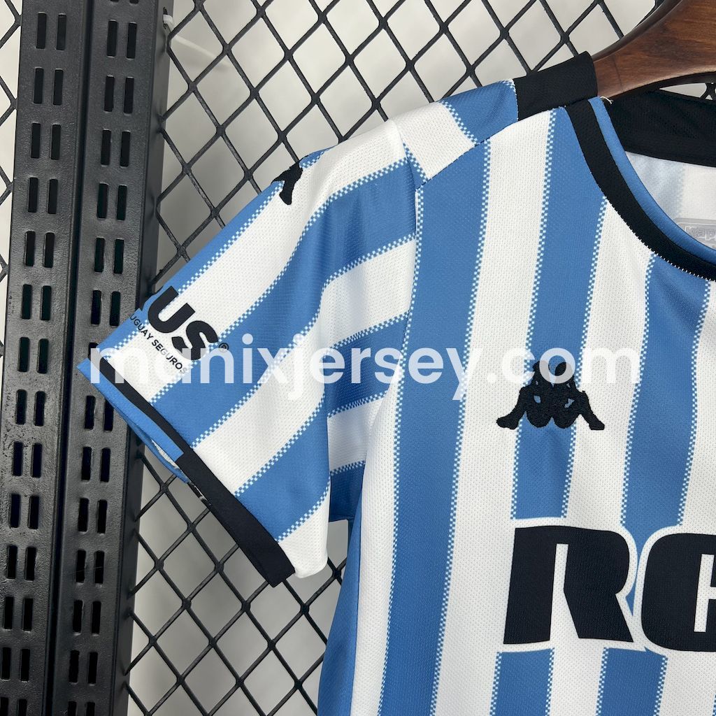 Racing Club de Avellaneda 24-25 Home Kids Kit - Unitedfutballjersey
