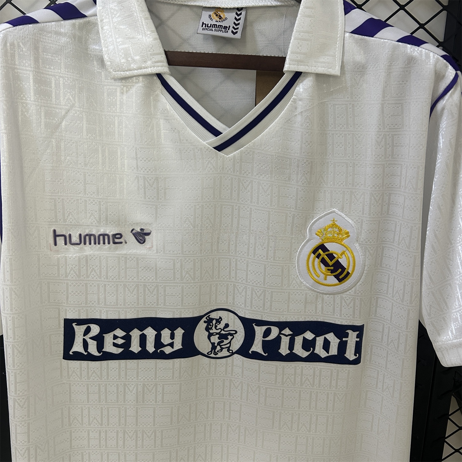 Retro Real Madrid 1989-90 Home Jersey - Unitedfutballjersey