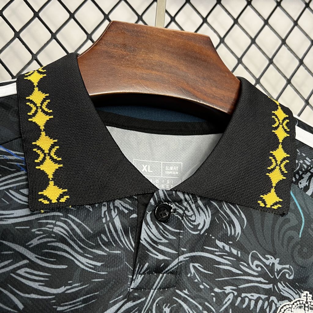 Real Madrid 24-25 White & Blue Loong Special Edition Jersey - Fans Version - Unitedfutballjersey