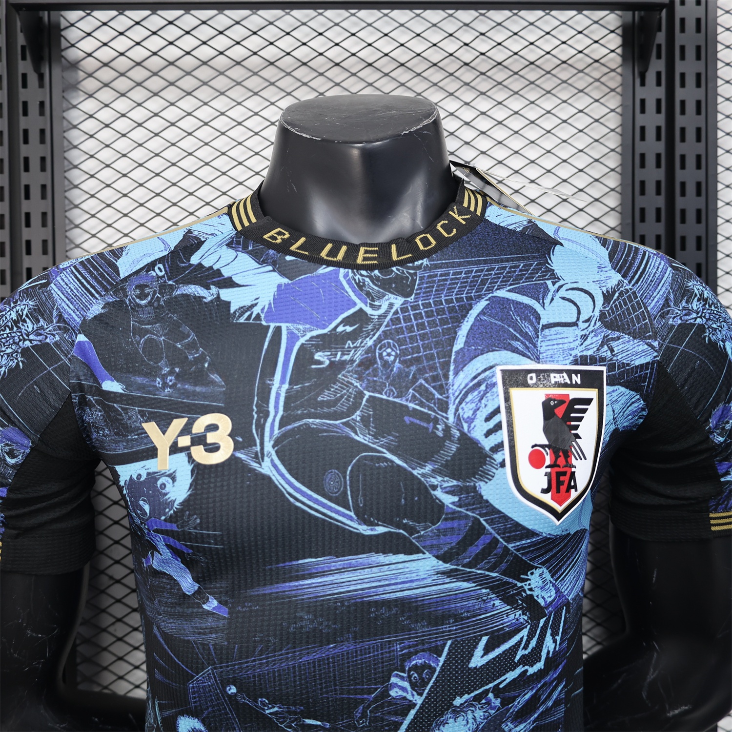 Japan 2025 Y3 BLUELOCK Special Edition Jersey - Player Version - Unitedfutballjersey