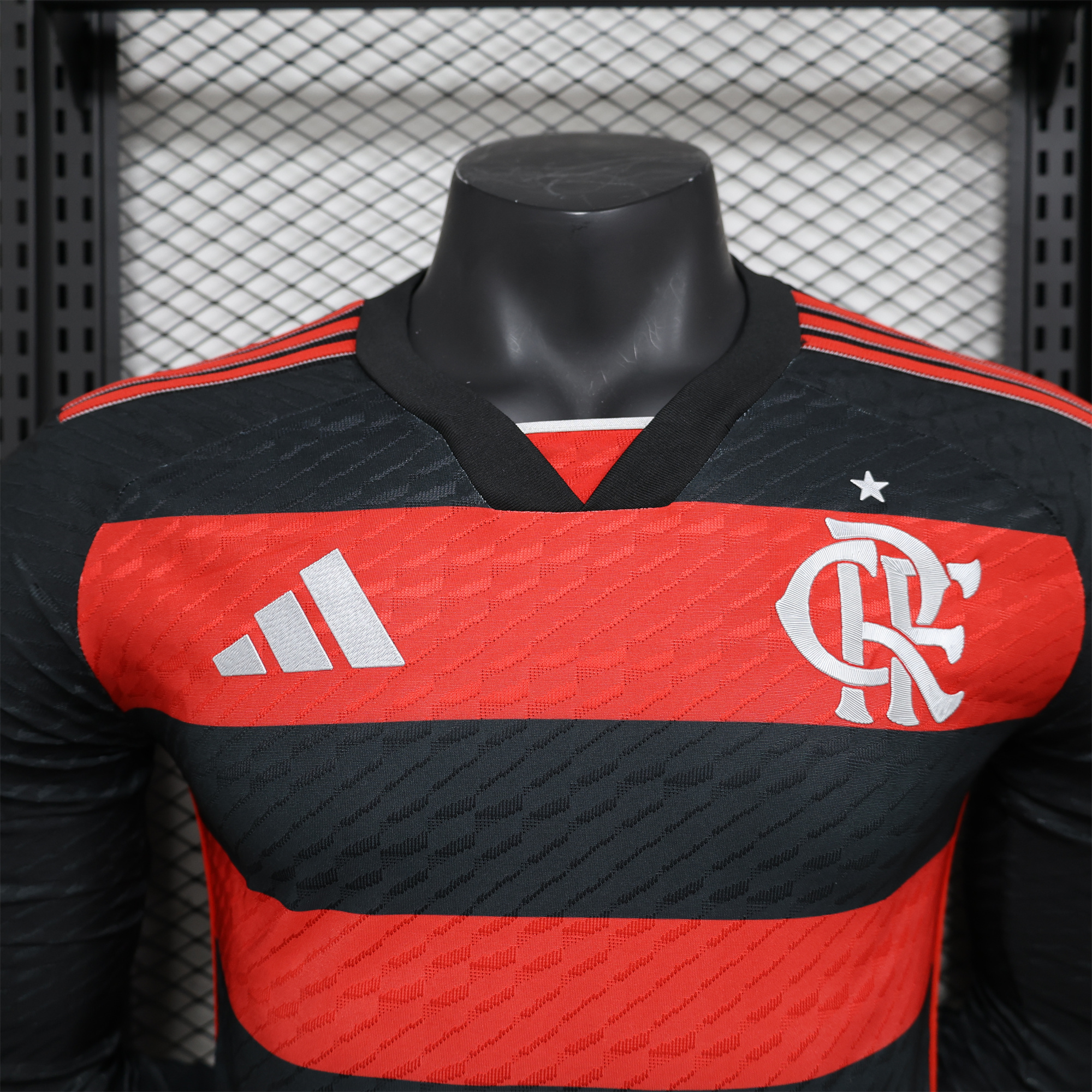 Flamengo 2024 Home Long Sleeve Jersey - Player Version - Unitedfutballjersey