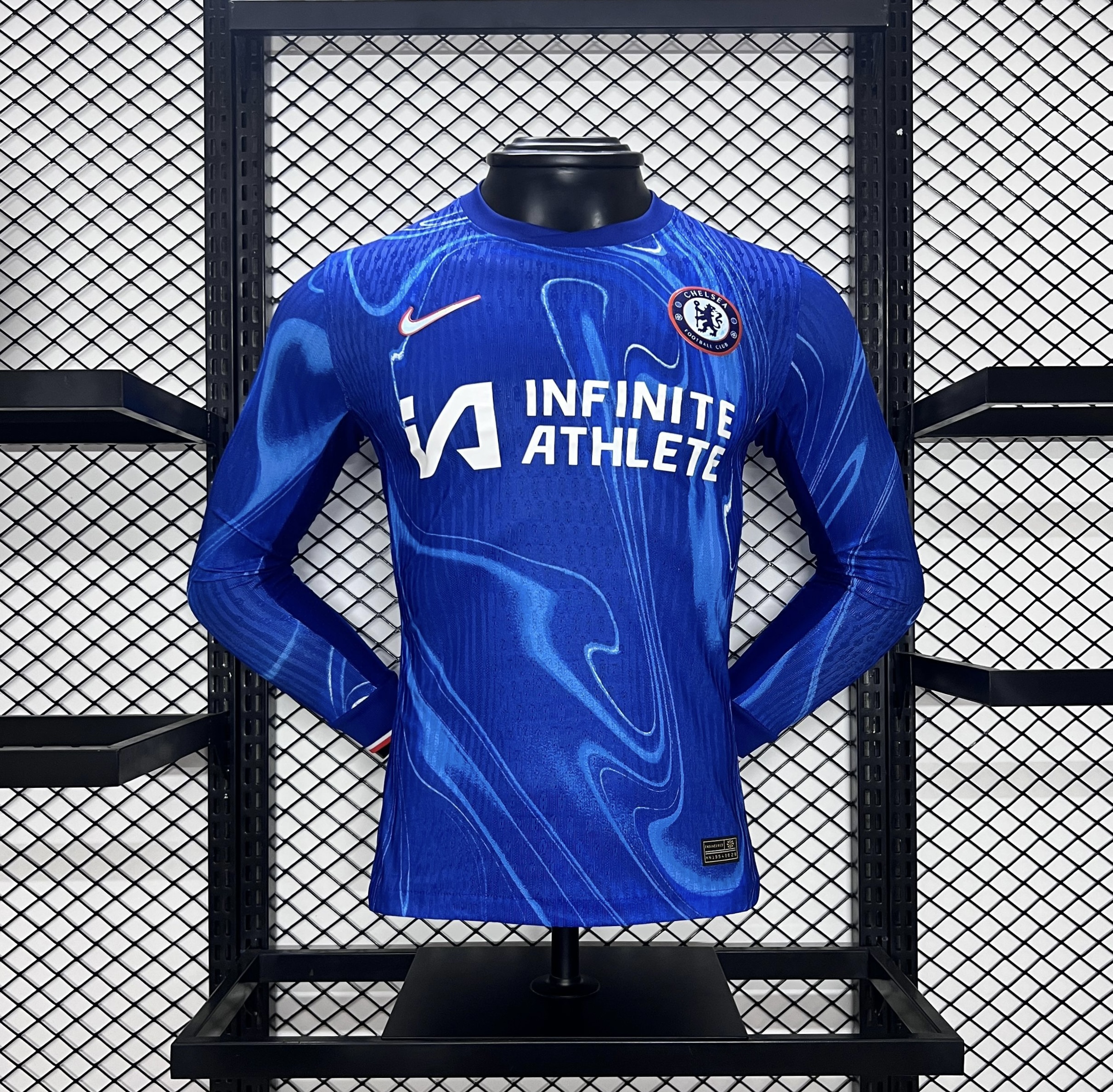 CHELSEA 24-25 Home Long Sleeve Jersey - Player Version - Unitedfutballjersey