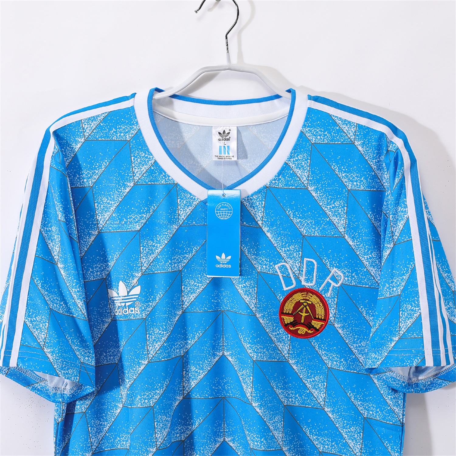 Retro East Germany 1988 Away Jersey - Unitedfutballjersey