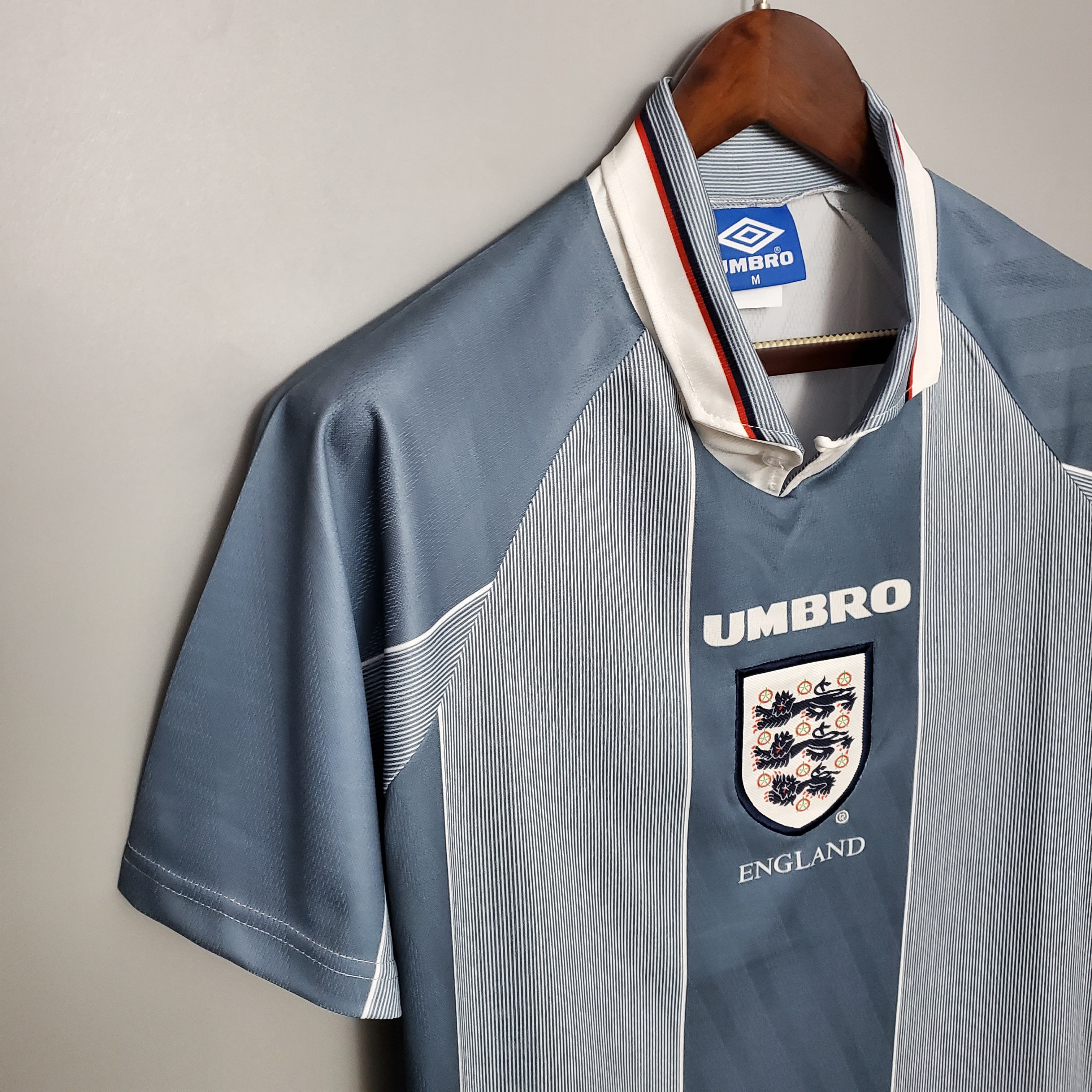 Retro England 1996 Away Stadium Jersey - Unitedfutballjersey