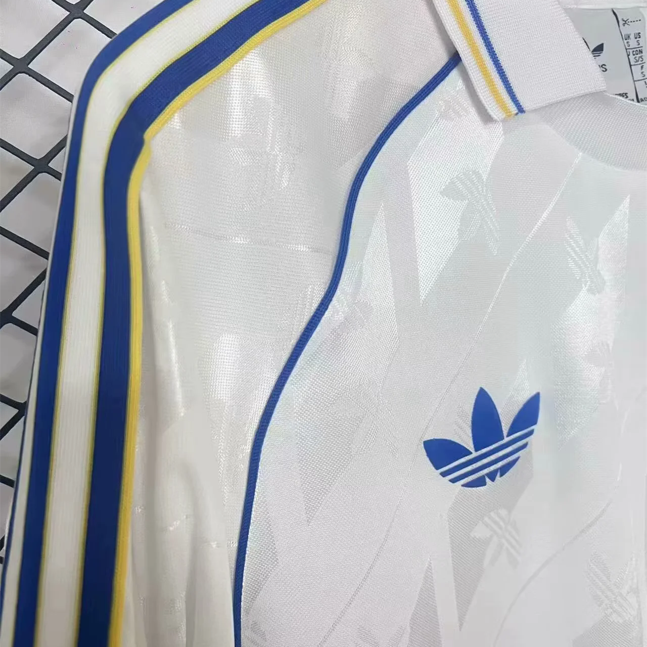 Leeds United 24-25 Spezial Collection White Long Sleeve Polo Shirts - Unitedfutballjersey