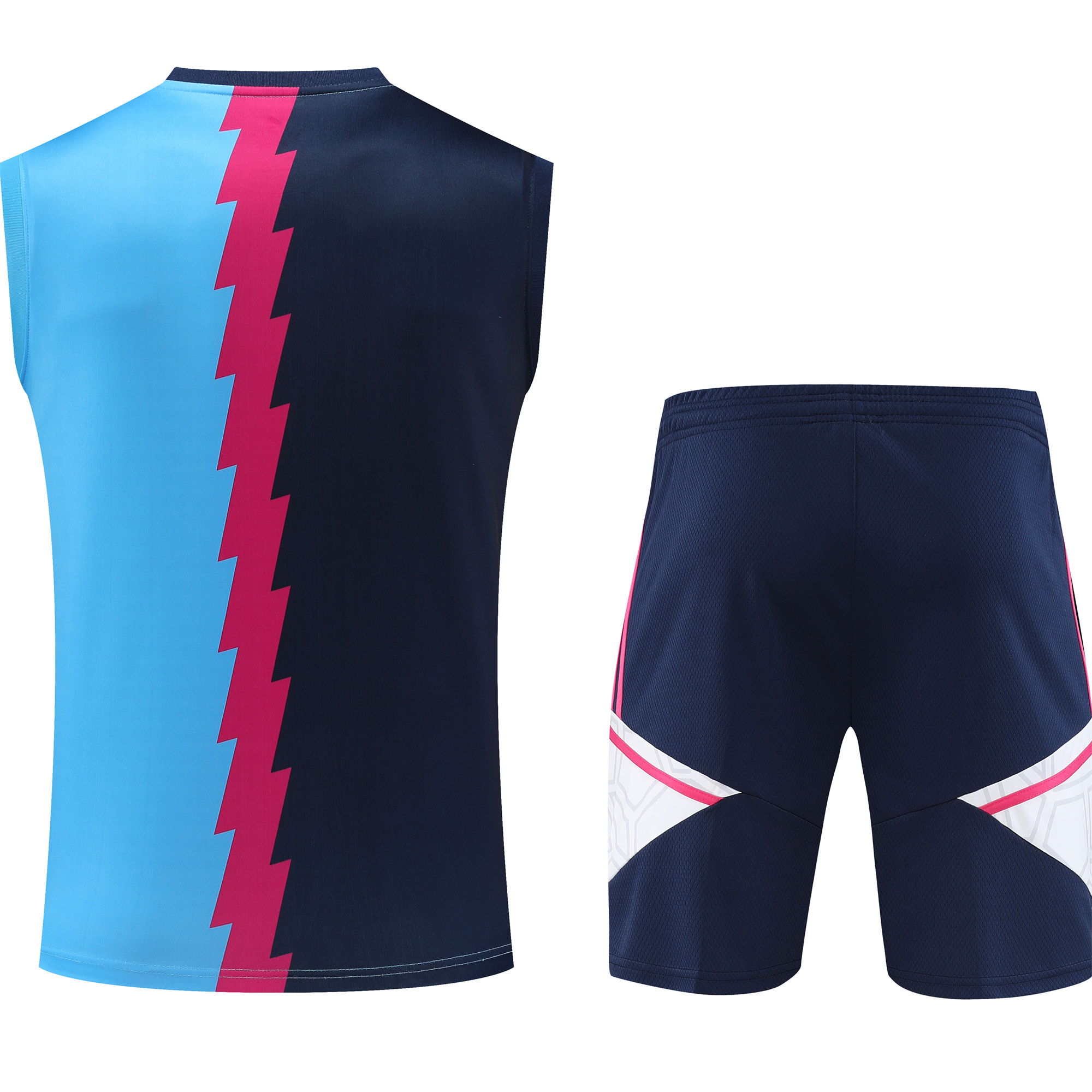 Arsenal 23-24 Player Vest Training Set Navy Blue - Unitedfutballjersey