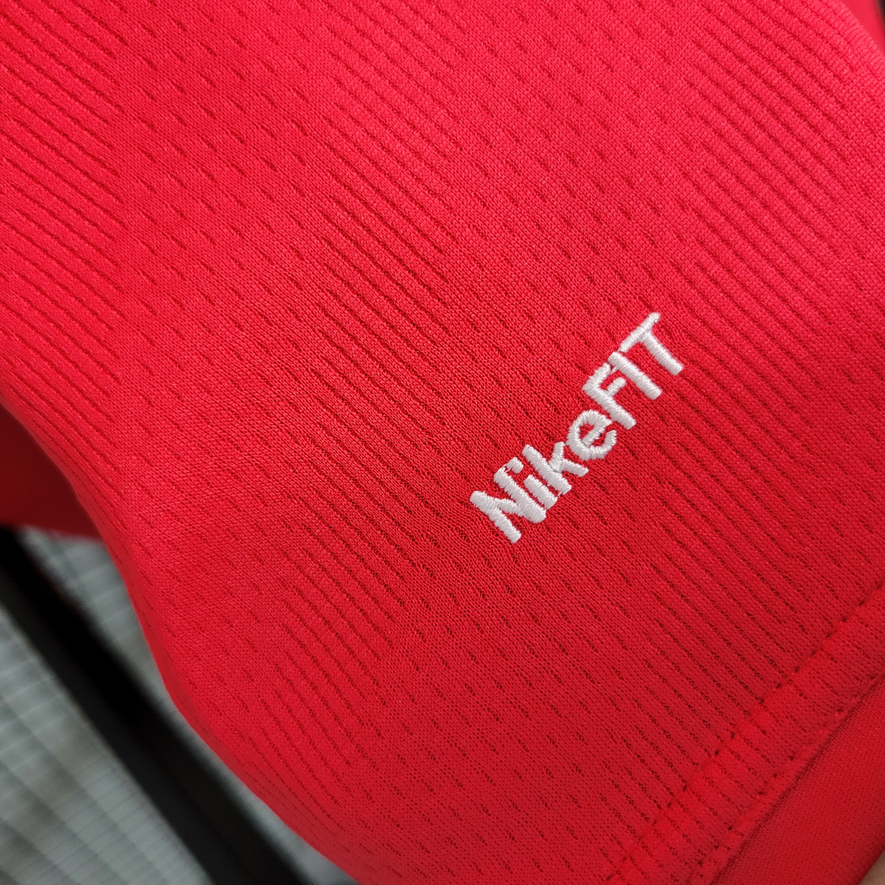 Manchester United Retro 07-08 Home Long Sleeve Jersey - Unitedfutballjersey