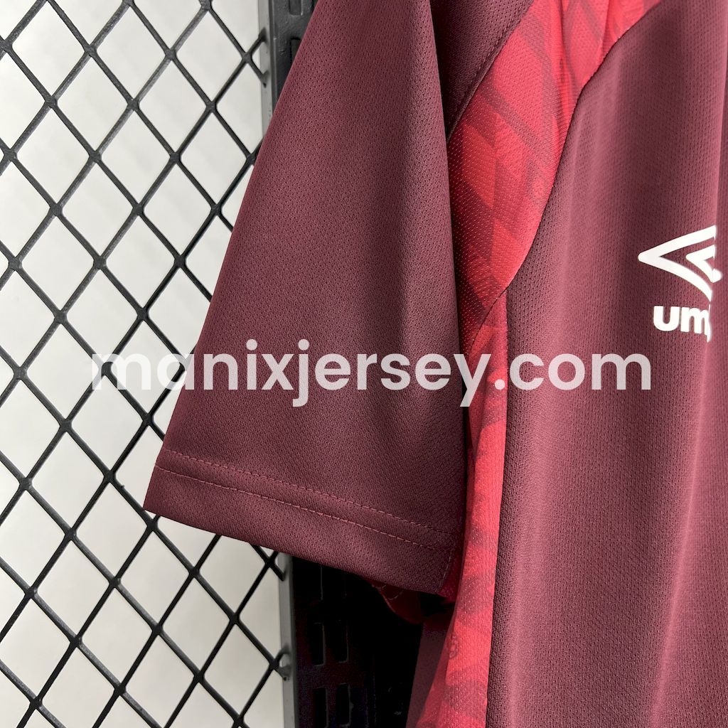 CA Lanús 25-26 Home Unsponsored Jersey - Fans Version - Unitedfutballjersey